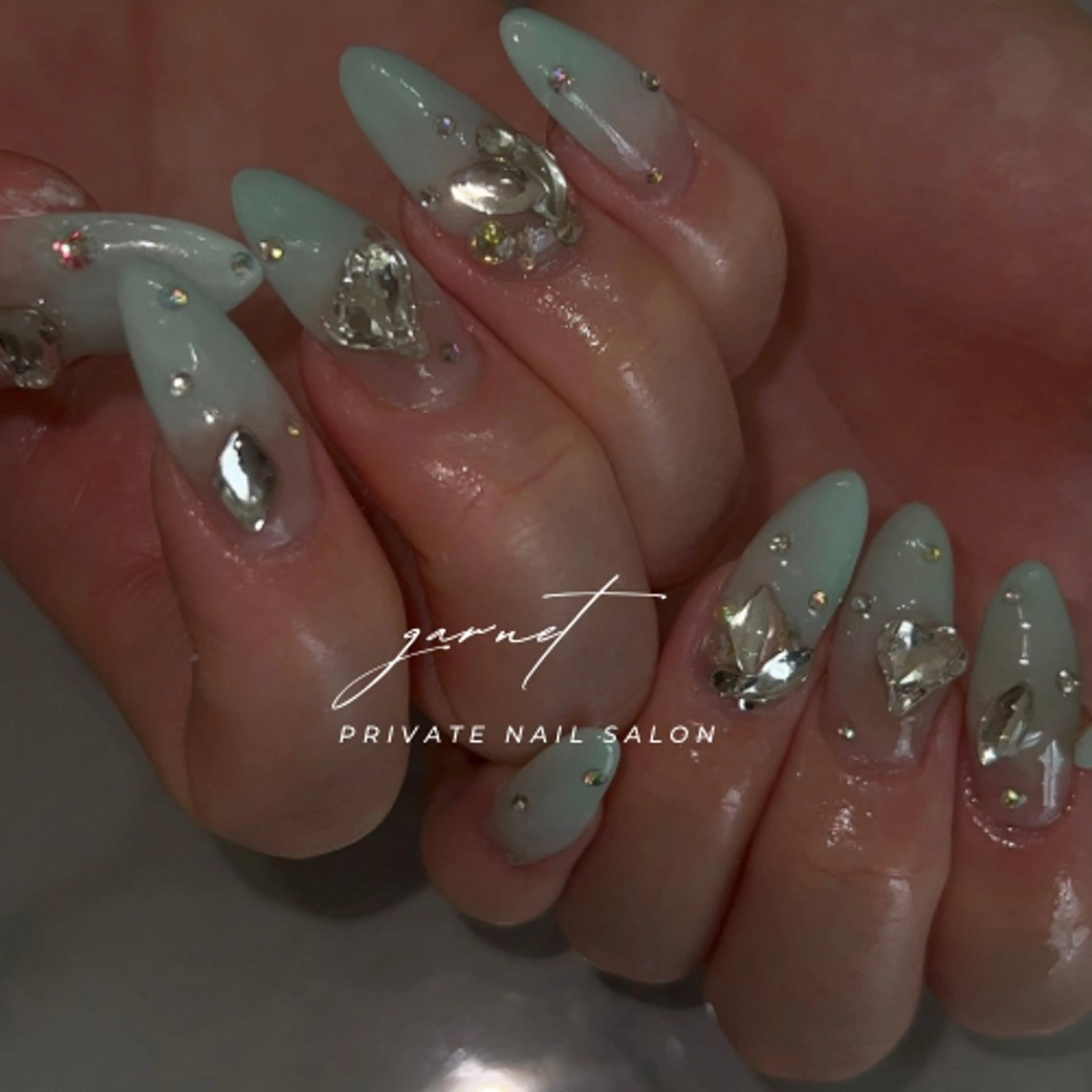 ネイル ハンドネイル Garnet nailのネイルデザイン