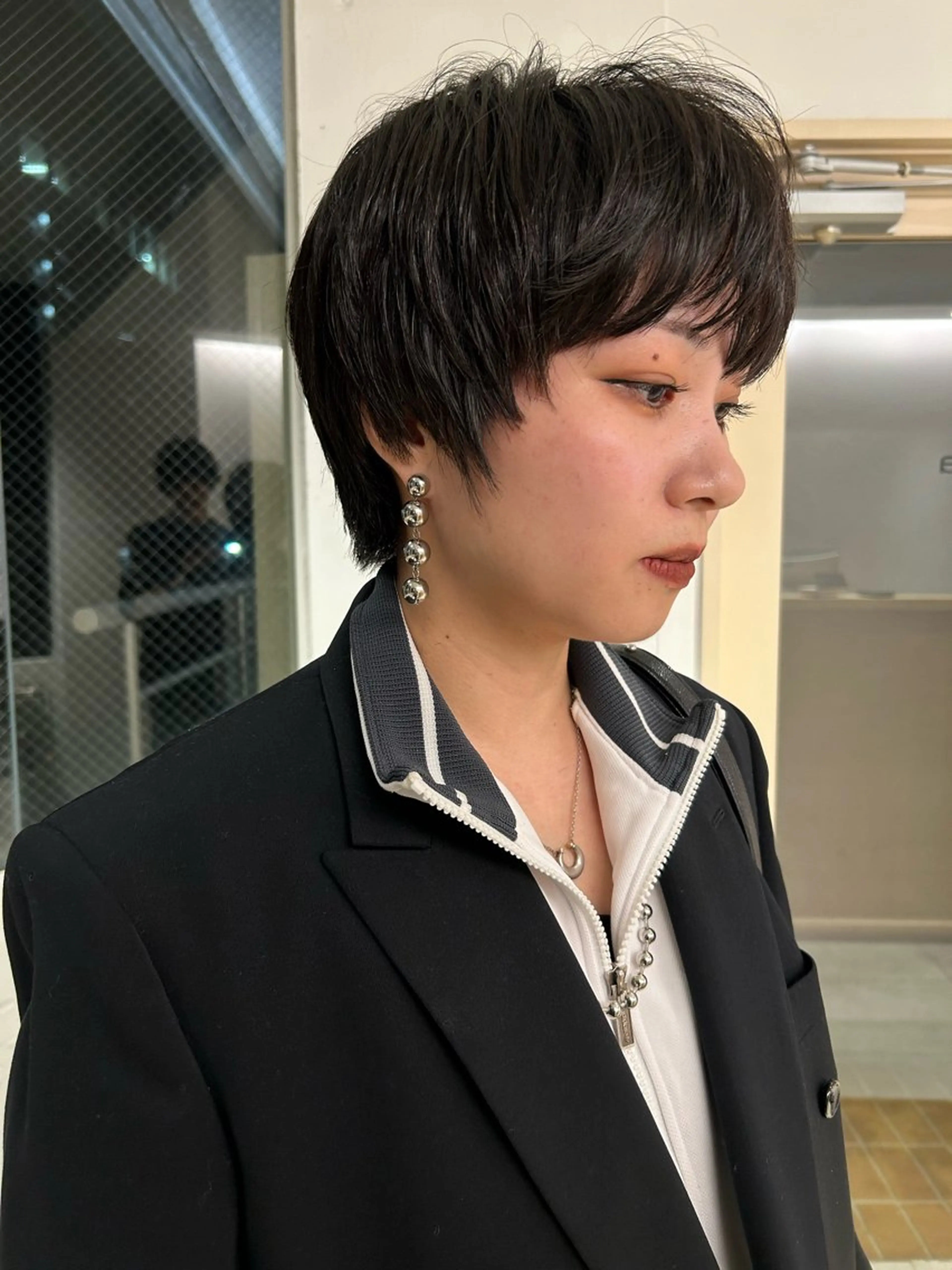 ショート カット トリートメント ヘッドスパ ケアパーマ/ケアブリ ーチdaisukeのヘアスタイル