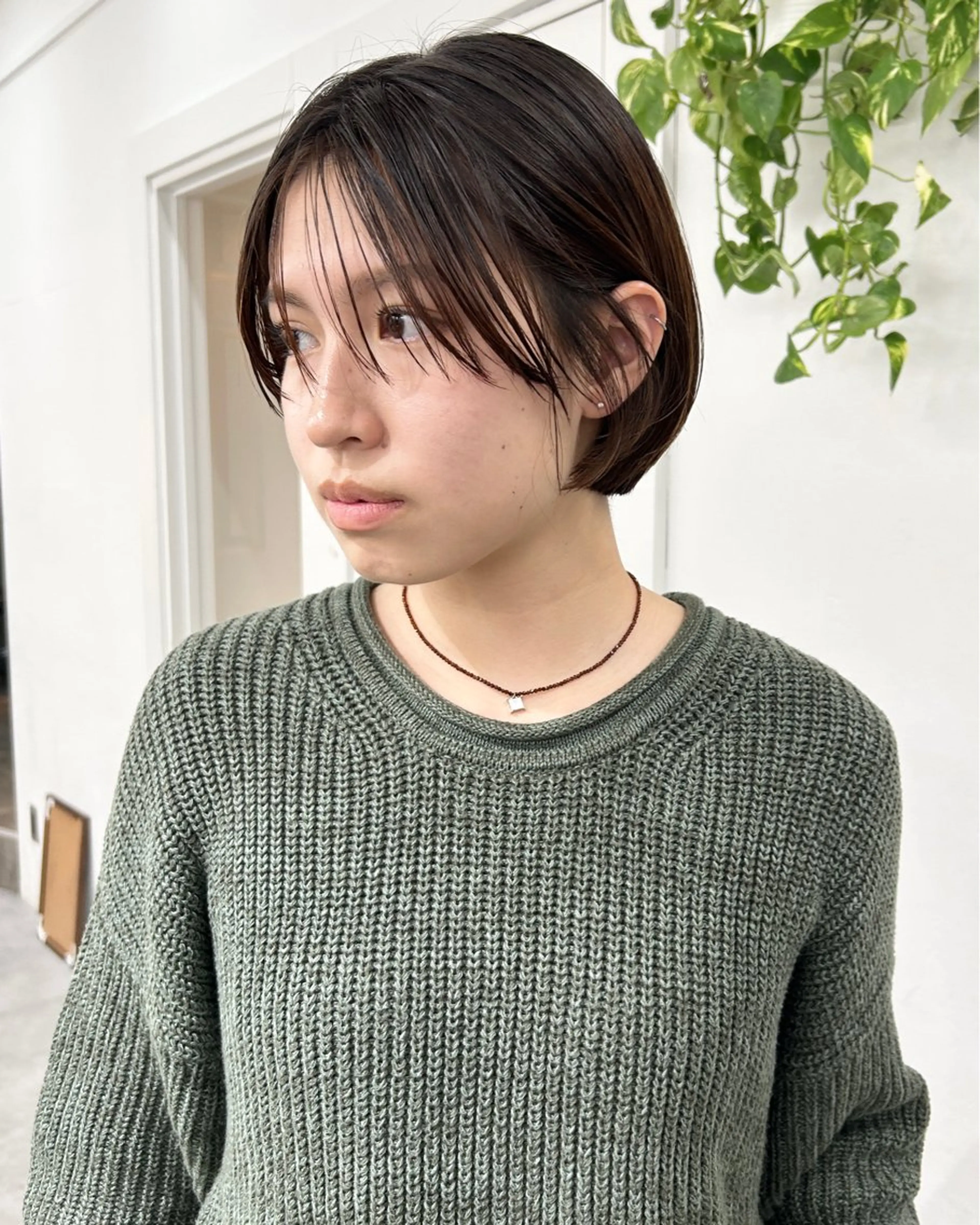 ショート レイヤーボブ/ 艶カラー/サナ🌼のヘアスタイル