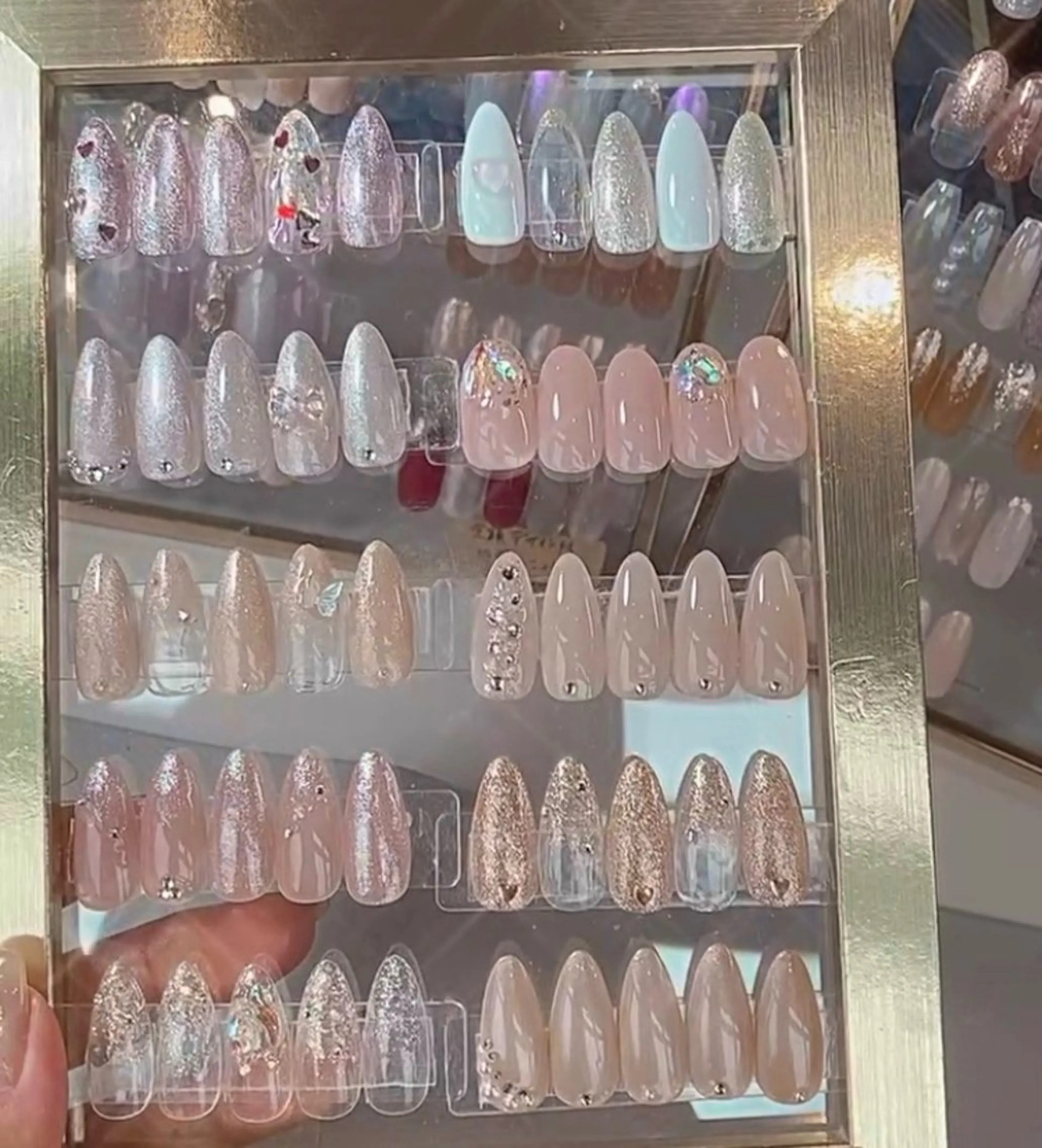 ★オフ有り【定額サンプル可愛いと大人気💘】パーツ込み⭐︎定額design💎ワンホン｜シンプル｜トレンド系まで🫧の写真