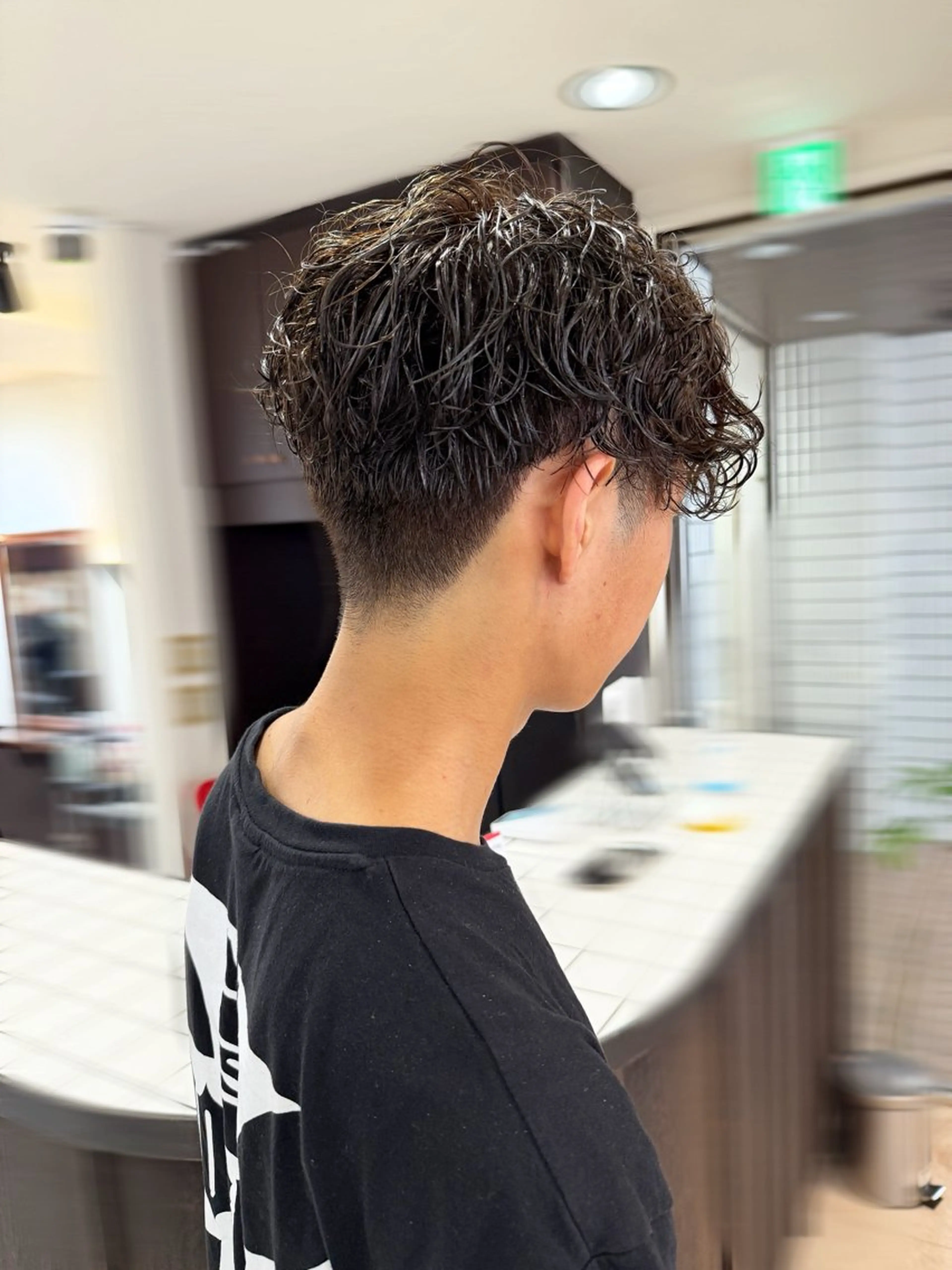 パーマ メンズ カット パーマ SHICUNEアサミ /ショート/メンズのヘアスタイル