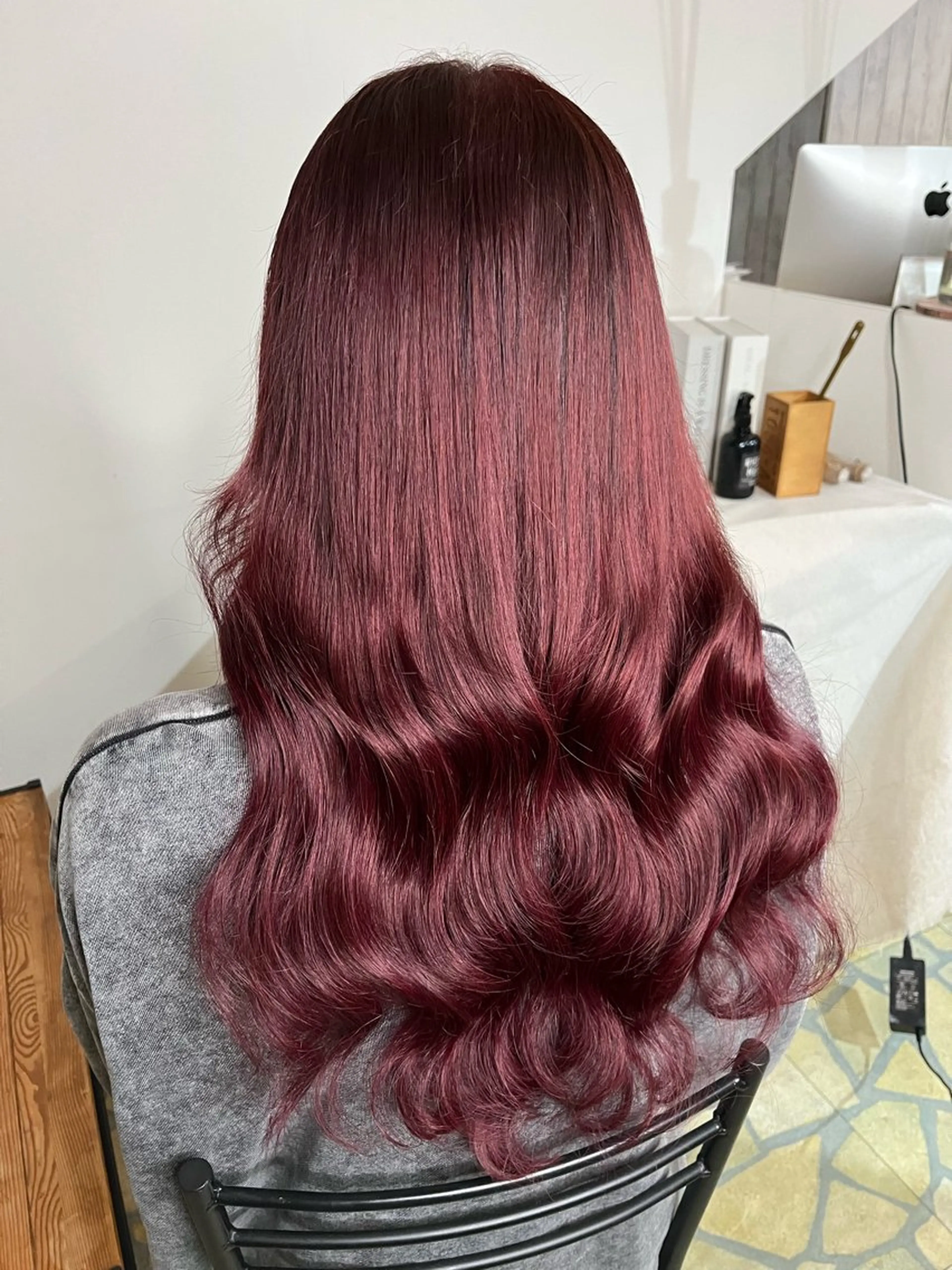 ロング エクステ エクステ・髪質改善・ ブリーチ・吉田大介のヘアスタイル