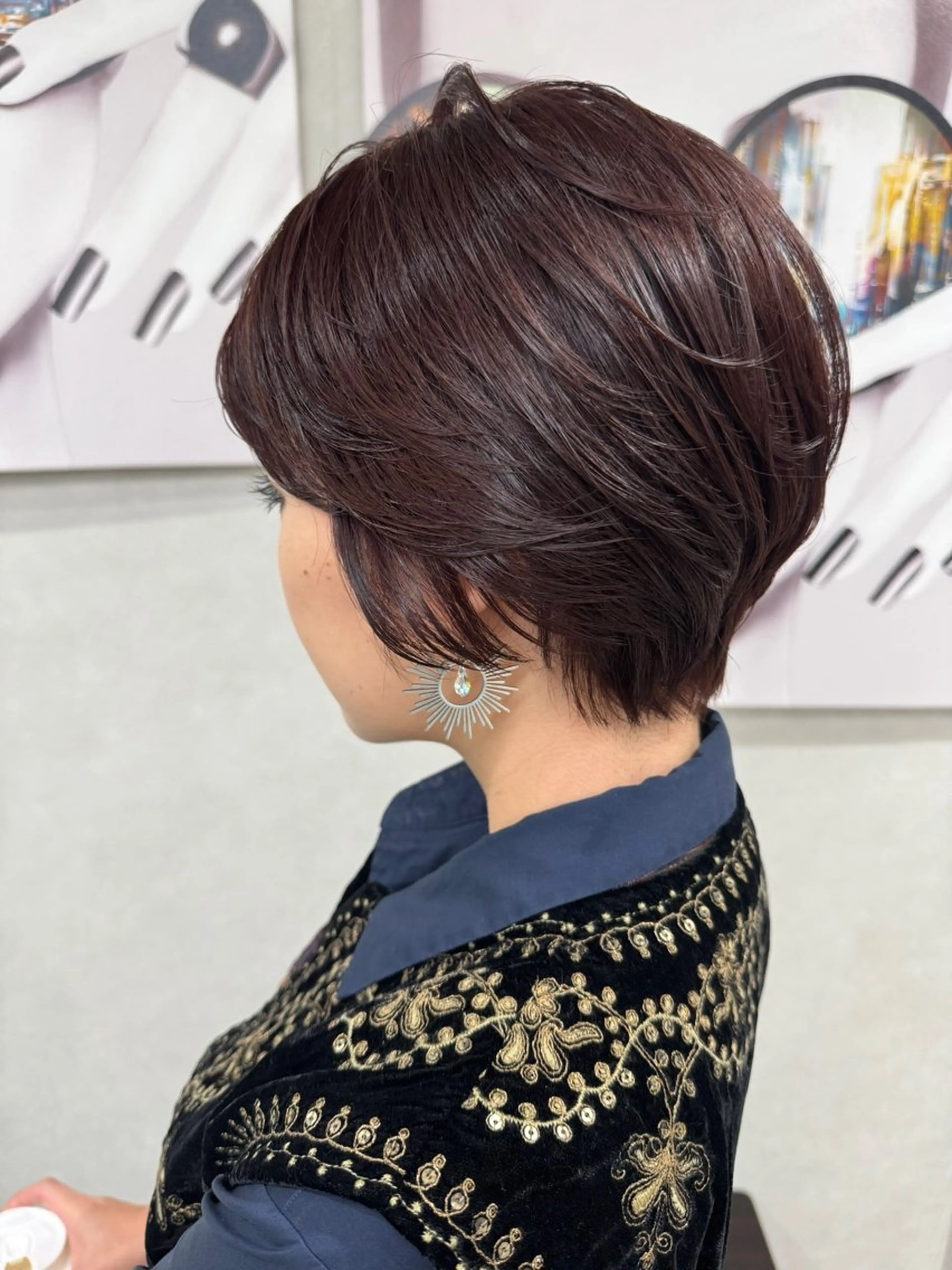 カット＋オーガニックカラーの写真