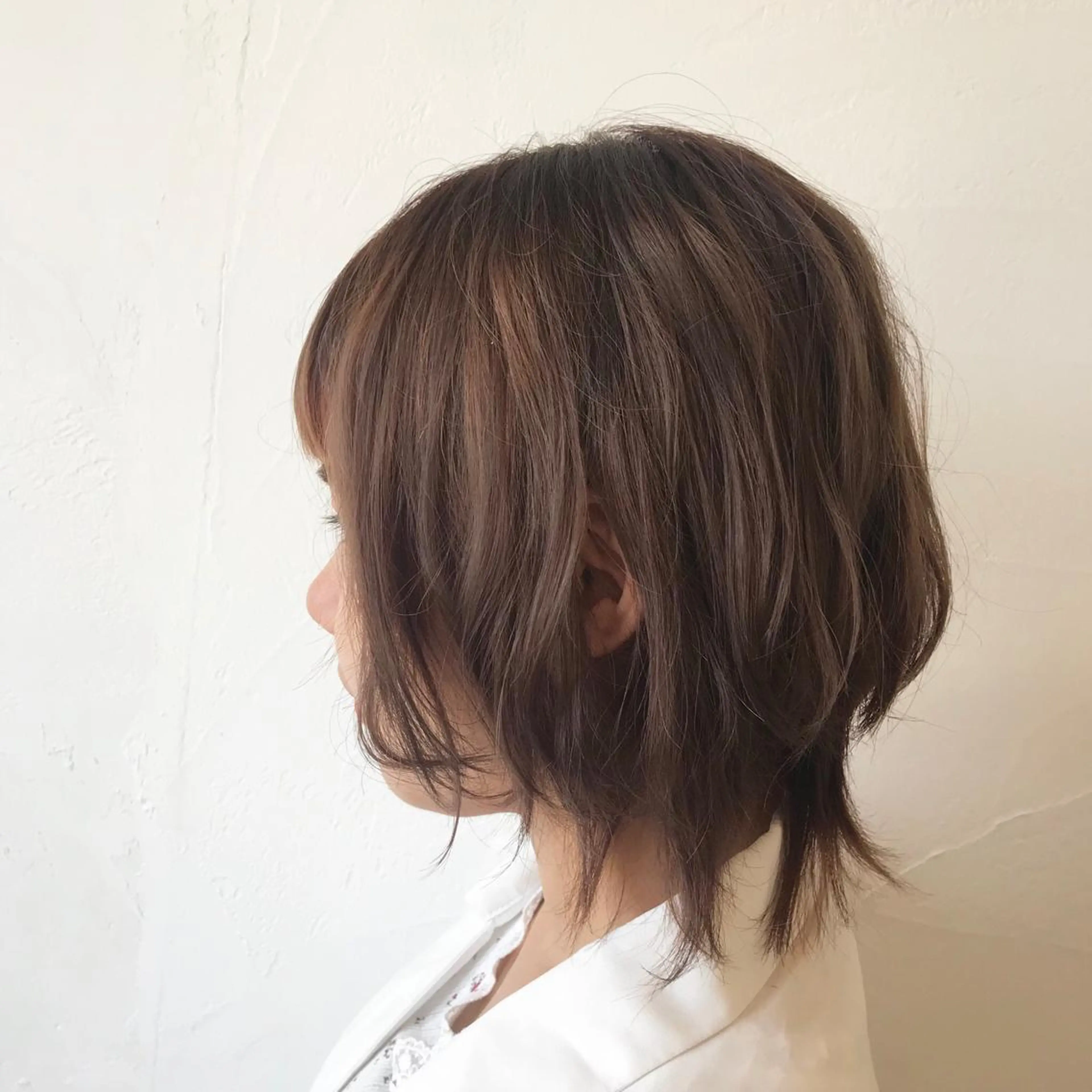 ミディアム 似合わせカット ウルフカット Hair Musee   柱店所属・topstylist 吉住 早織のヘアスタイル