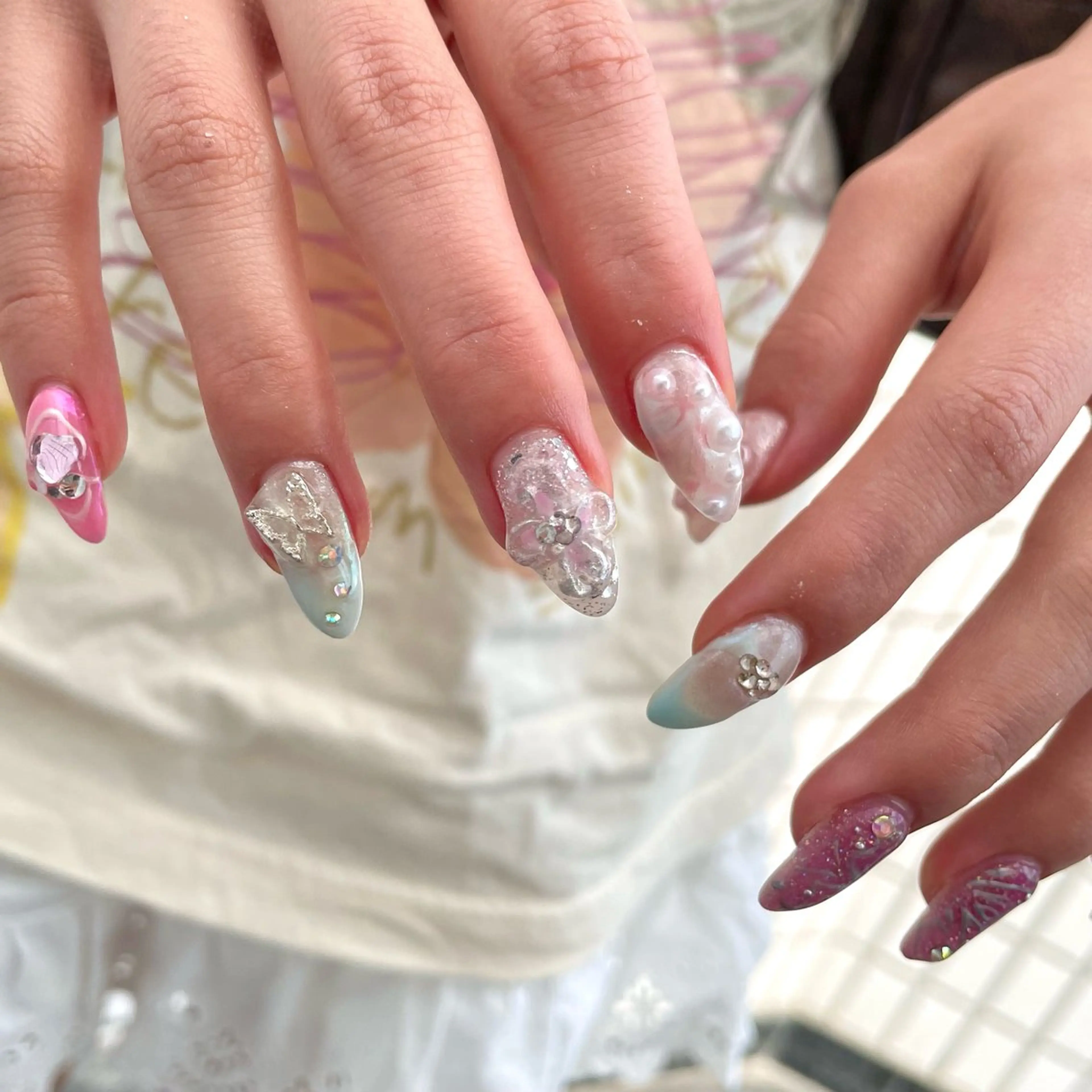 ネイル Nail ヌシん家 AKANEのネイルデザイン