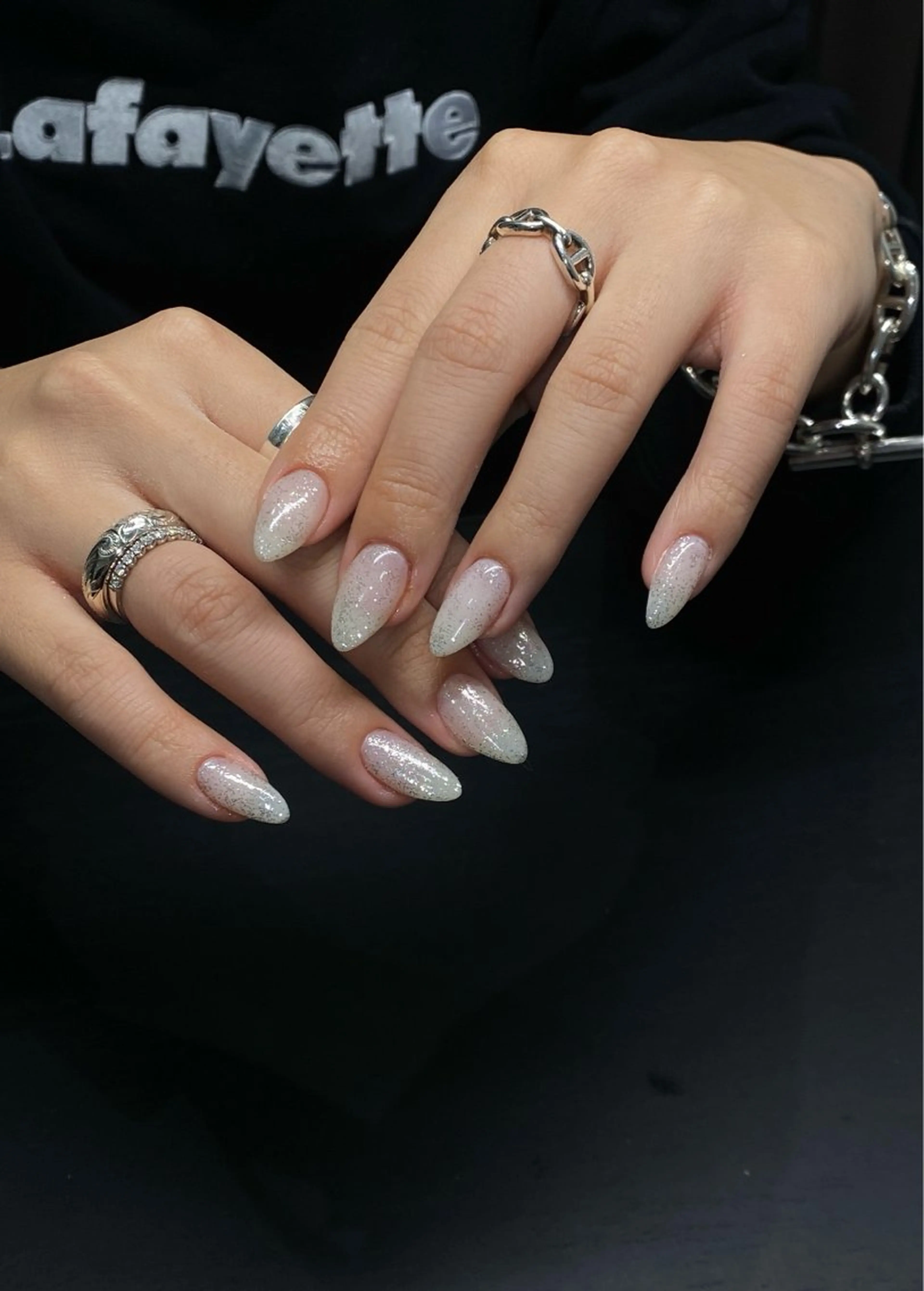 ネイル ラメ(グリッター) ハンドネイル ハンドケア NILATE所属・渡邉 あいのネイルデザイン