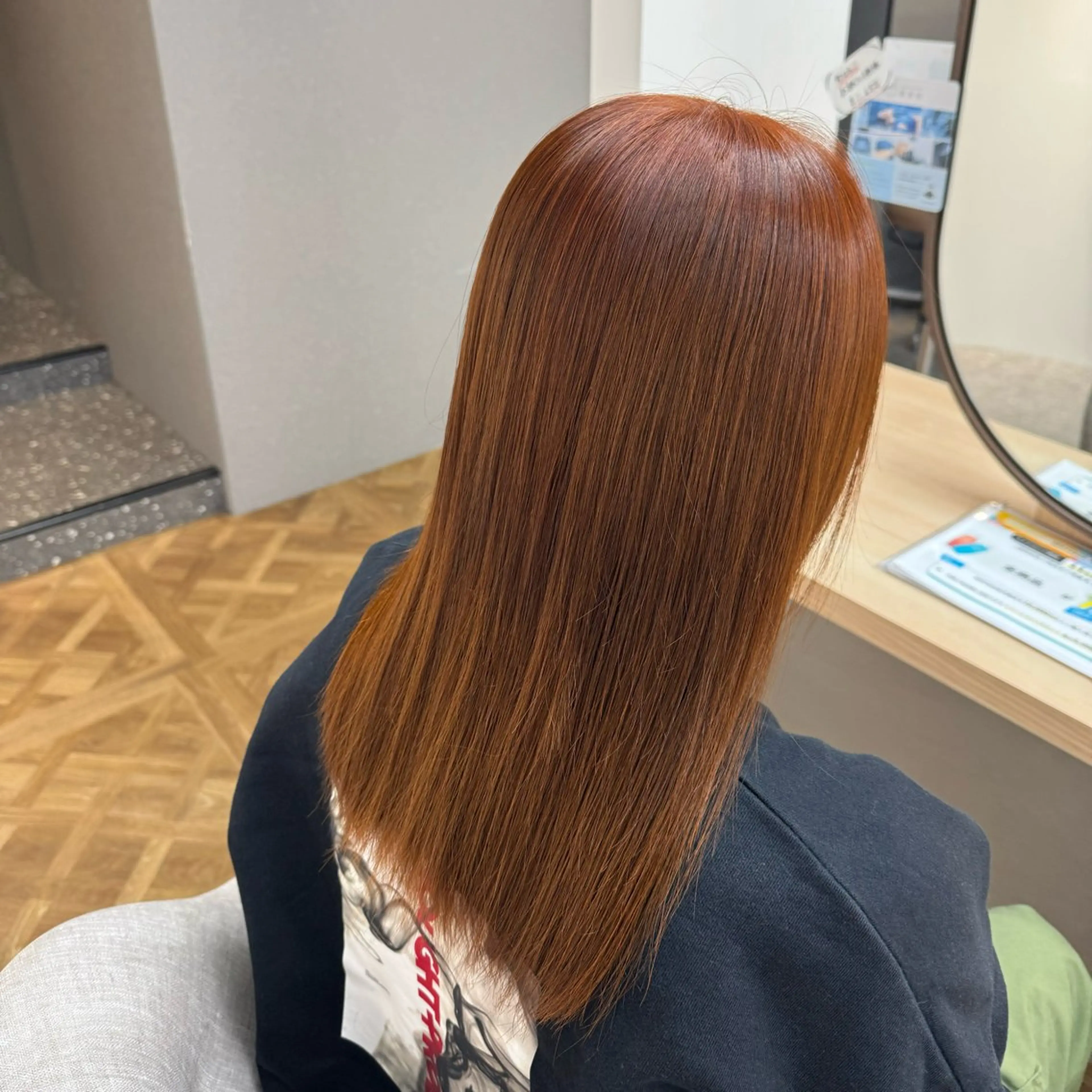 【ブリーチなしでできるだけ明るくしたい方に】🪩ブリーチなしダブルカラー＋トリートメント🪩の写真