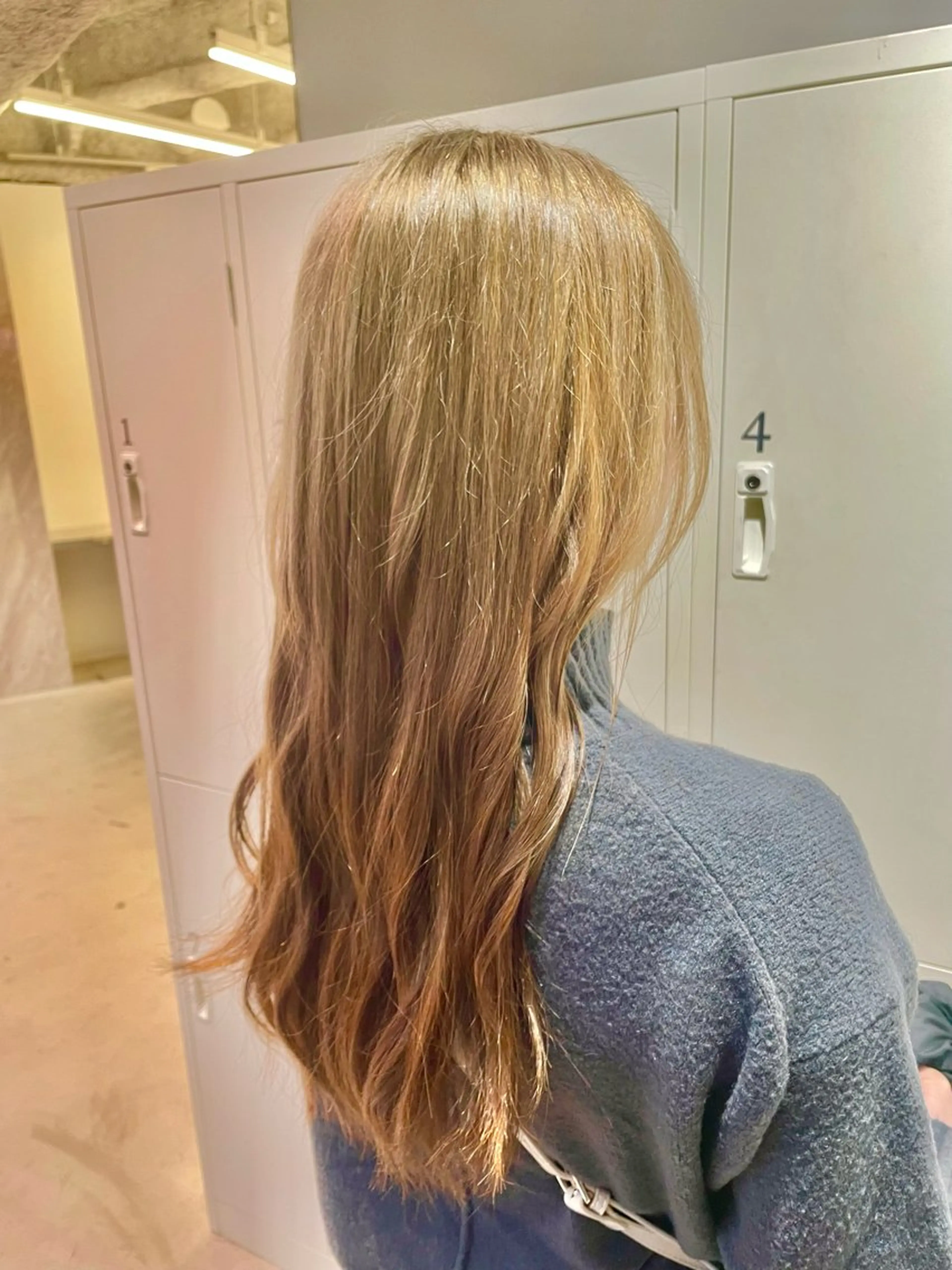 ロング カラー ヘアカラー トリートメント パーマ&ブリーチ /飯牟田/GEAR.のヘアスタイル