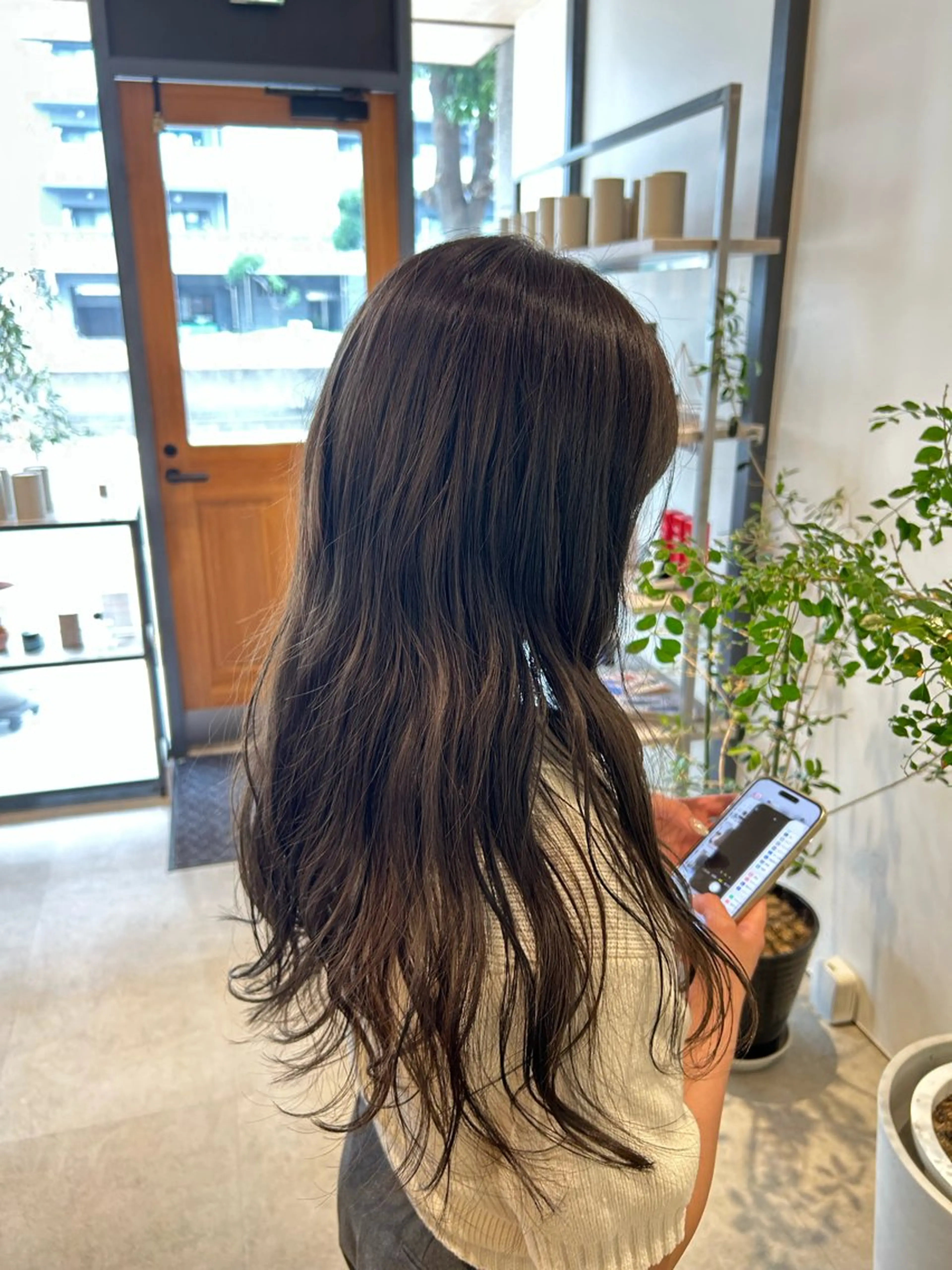 ロング カラー K-two谷町所属・K-two/谷町/ 丸山永遠のヘアスタイル