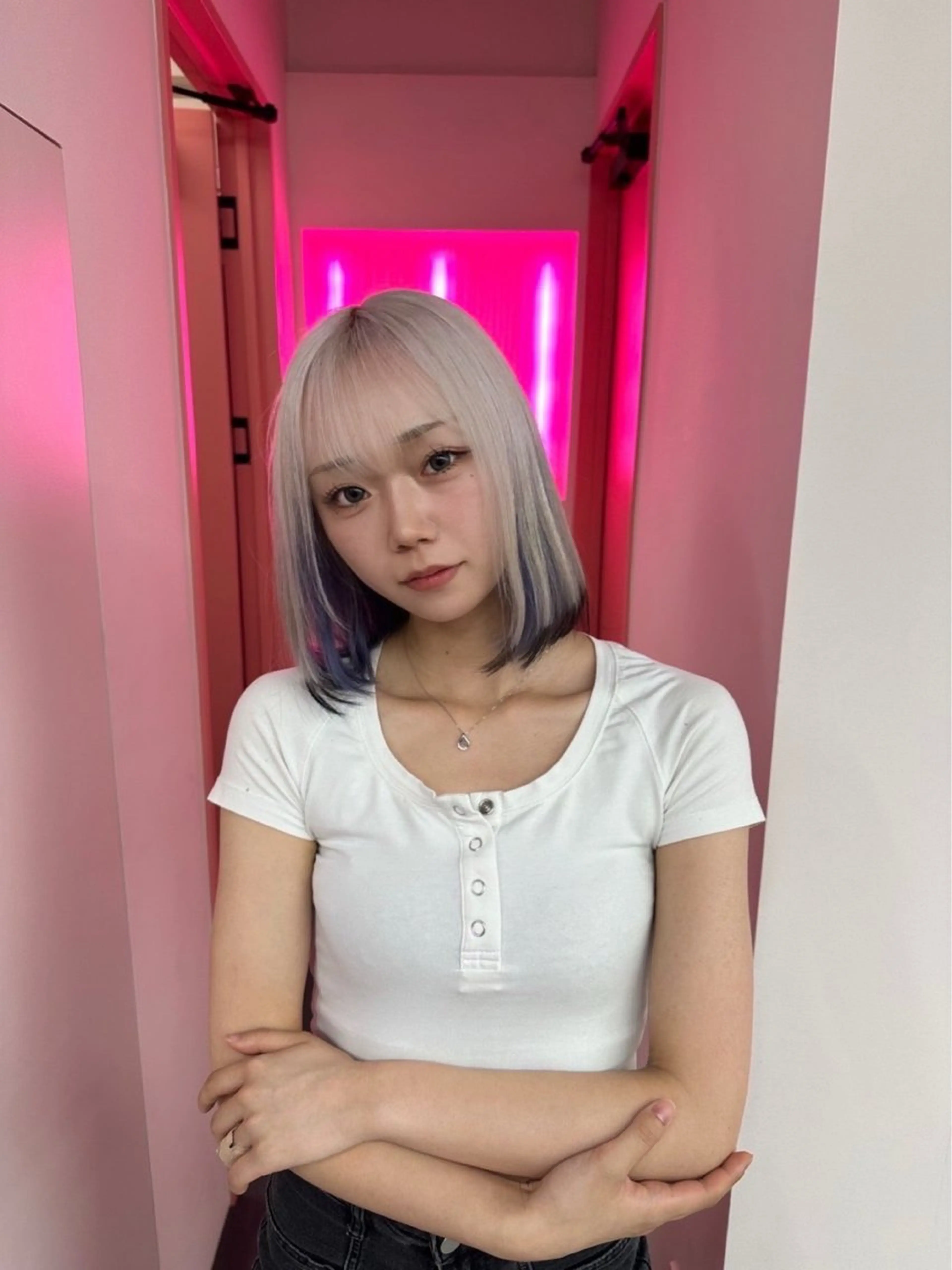 カラー ブリーチカラー 特化/MAHIROのヘアスタイル