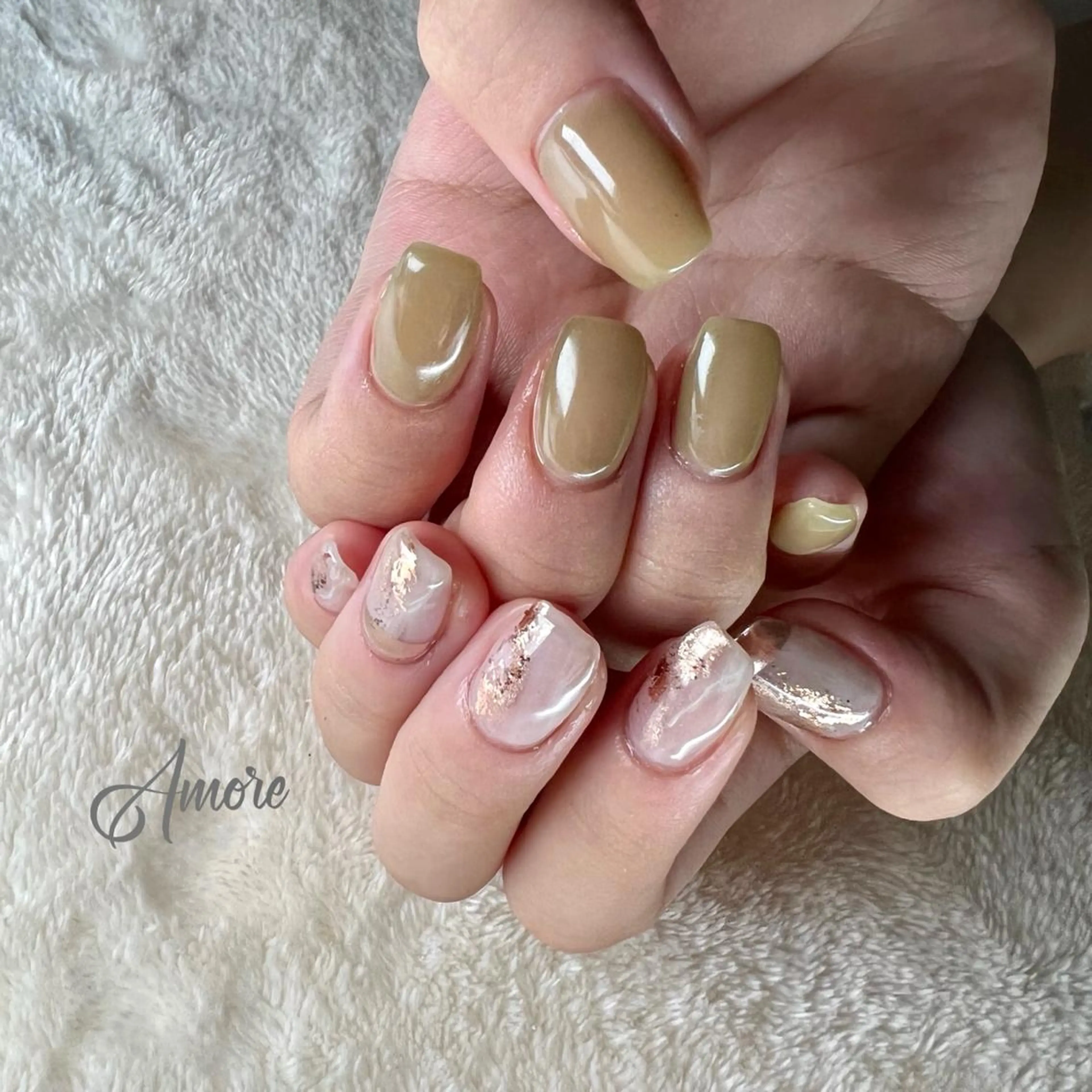 ネイル ジェルネイル 氷ネイル・うるうるネイル マグネットネイル ミラーネイル ニュアンスネイル You kyehwaのネイルデザイン