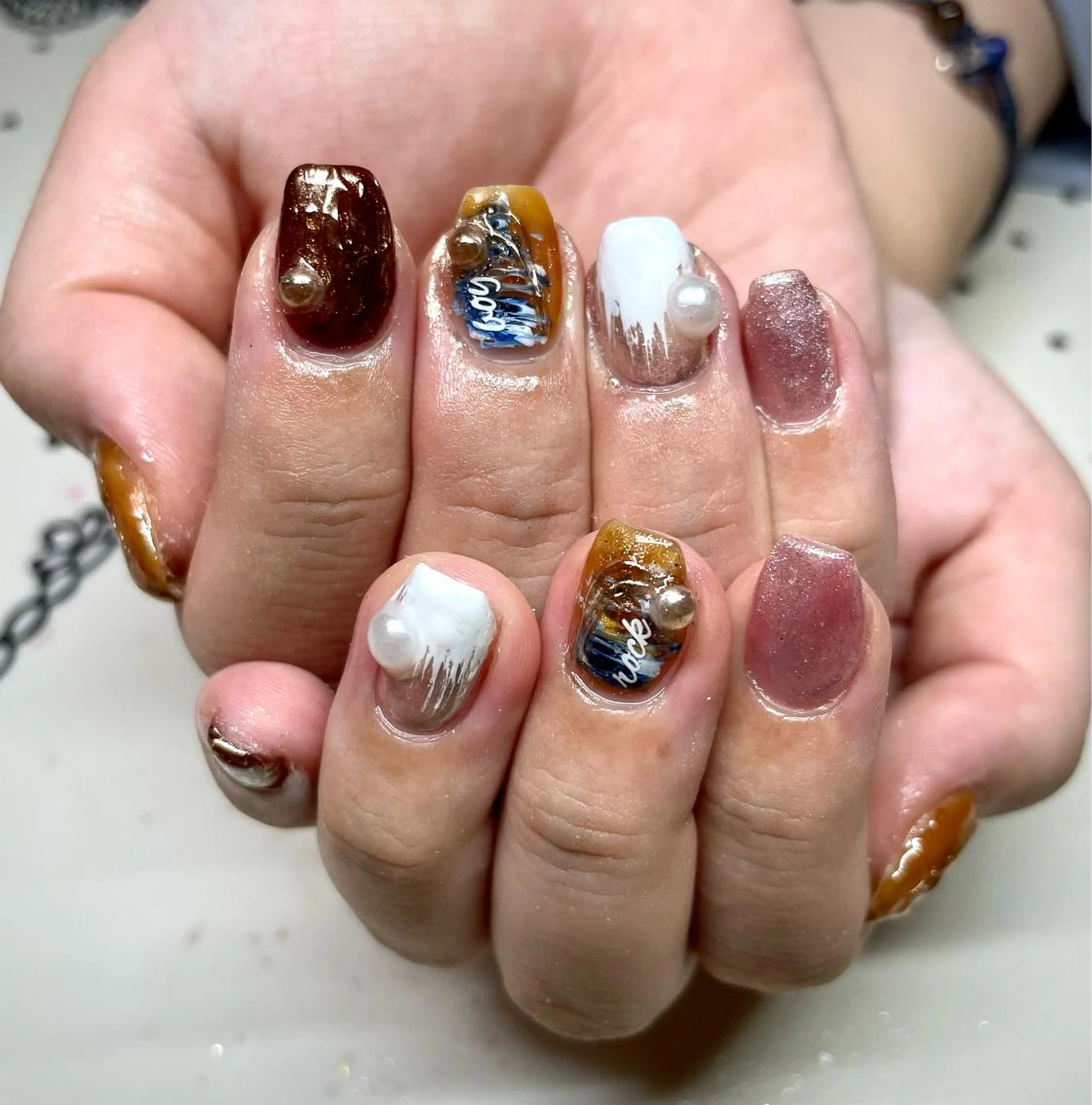 ネイル ハンドネイル nailsalon sugarr所属・nailist cocoのネイルデザイン