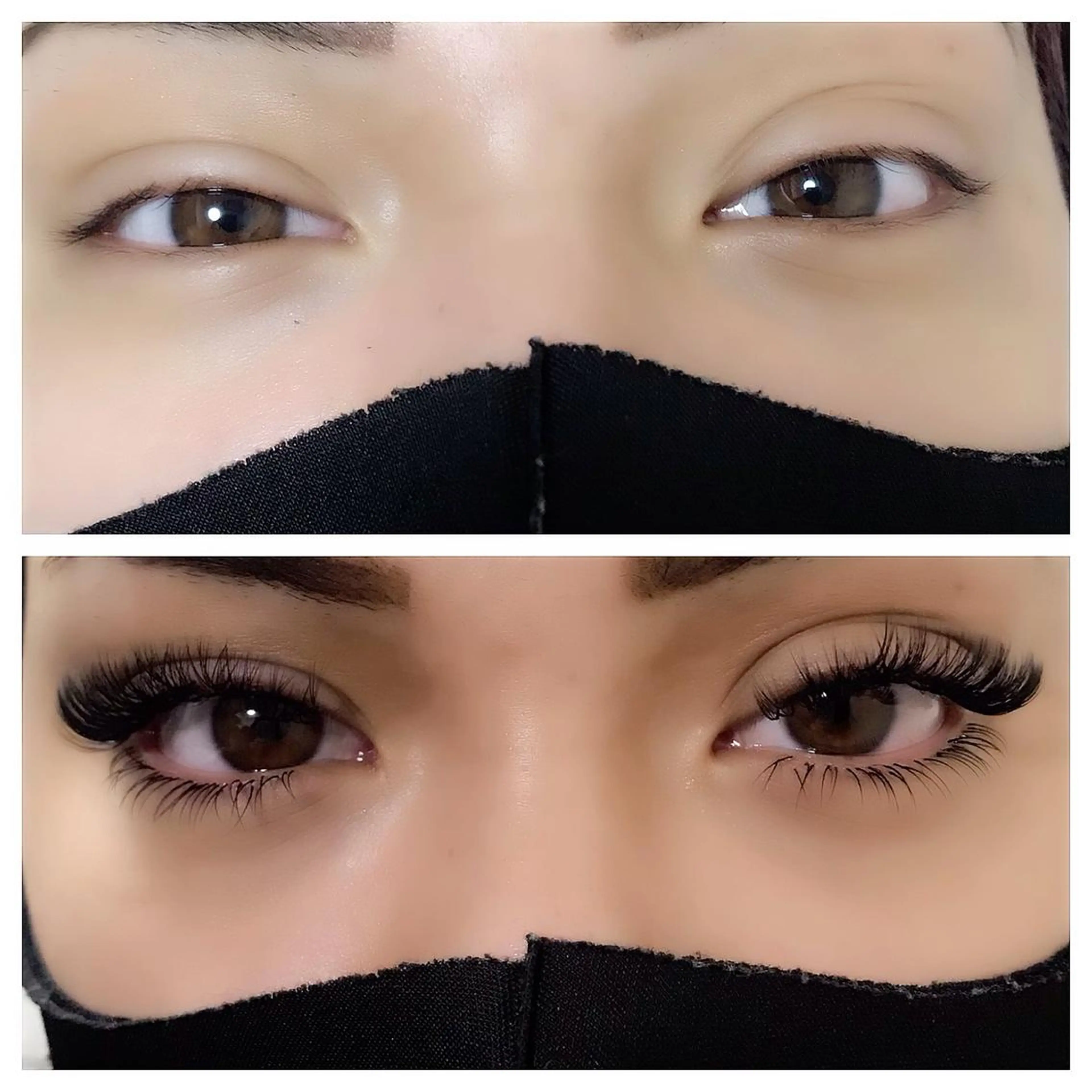 マツエク・マツパ 付け放題 下まつげエクステ ボリュームラッシュ linda lashesのマツエク・マツパデザイン