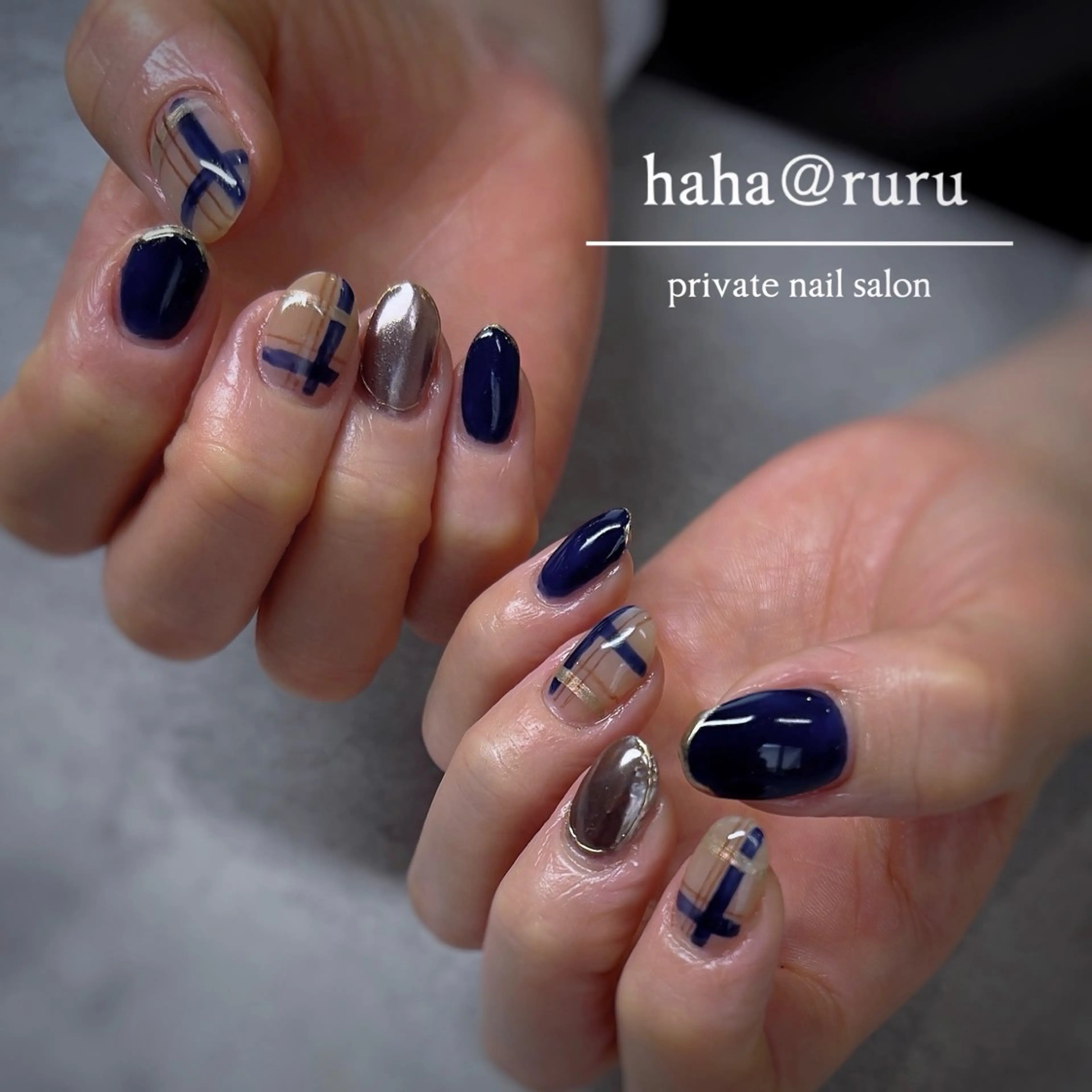 ネイル haha@ ruruのネイルデザイン