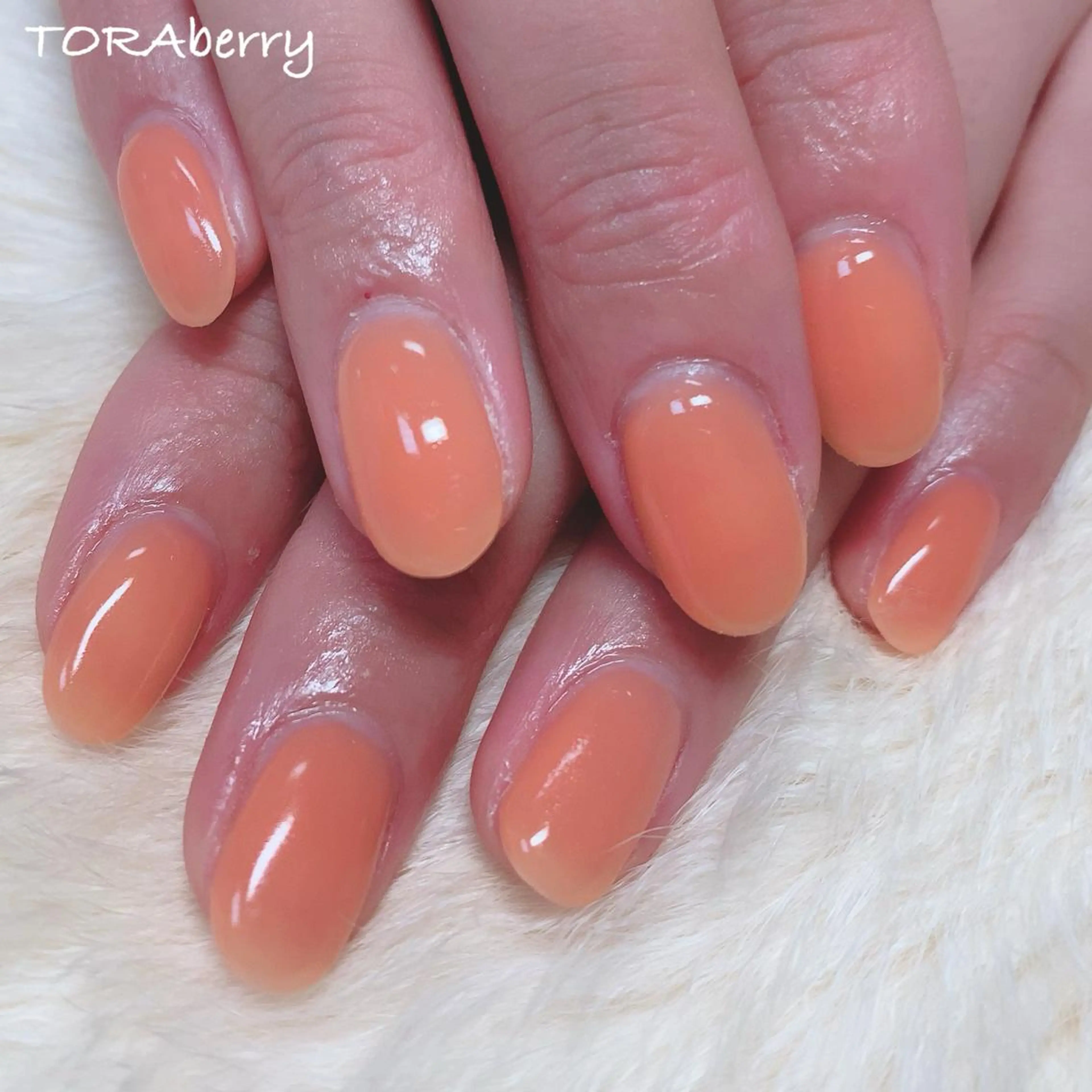 ネイル ワンカラーネイル ハンドネイル ネイリスト なつみのネイルデザイン