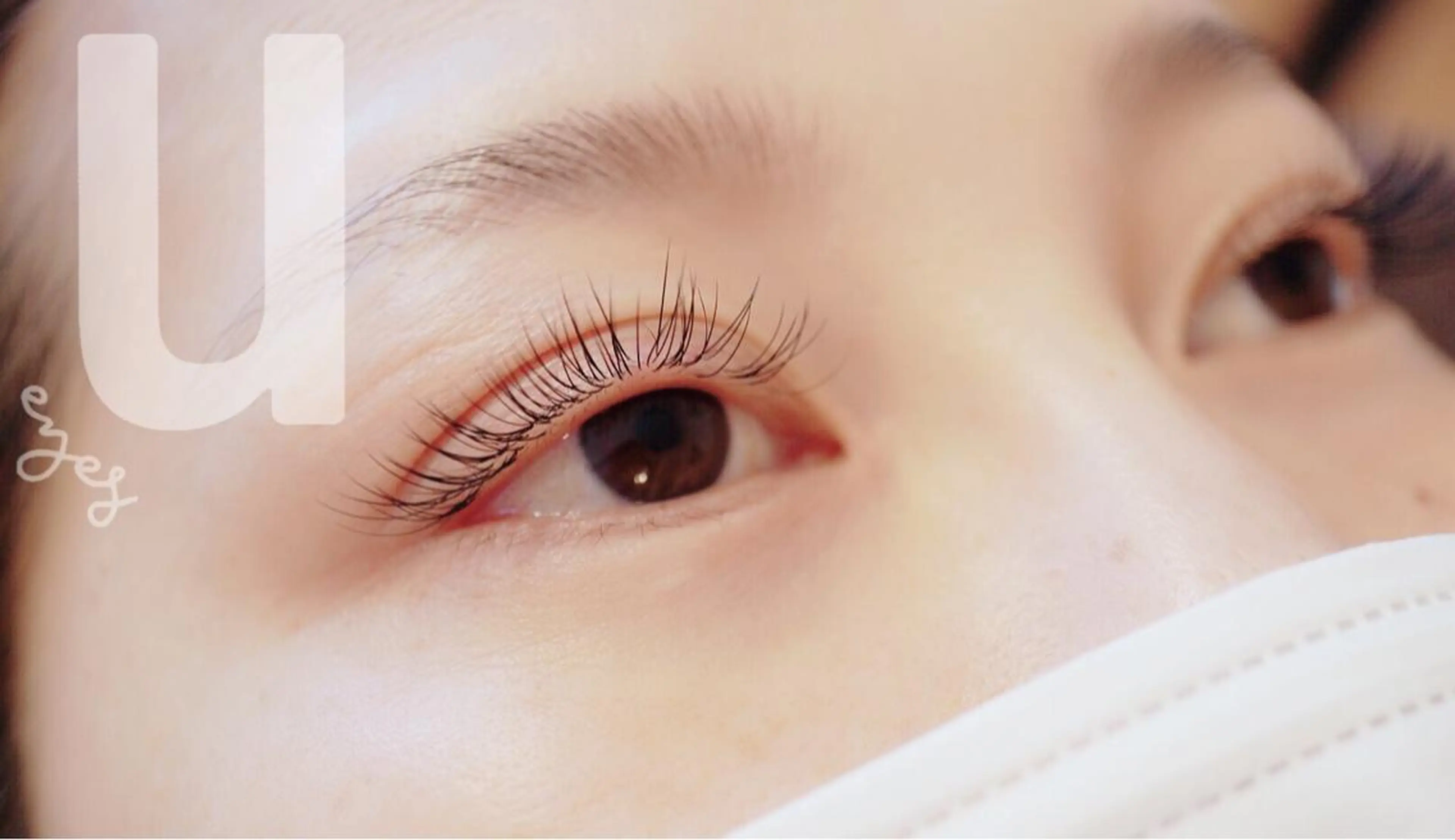 マツエク・マツパ フラットラッシュ u eyesのマツエク・マツパデザイン