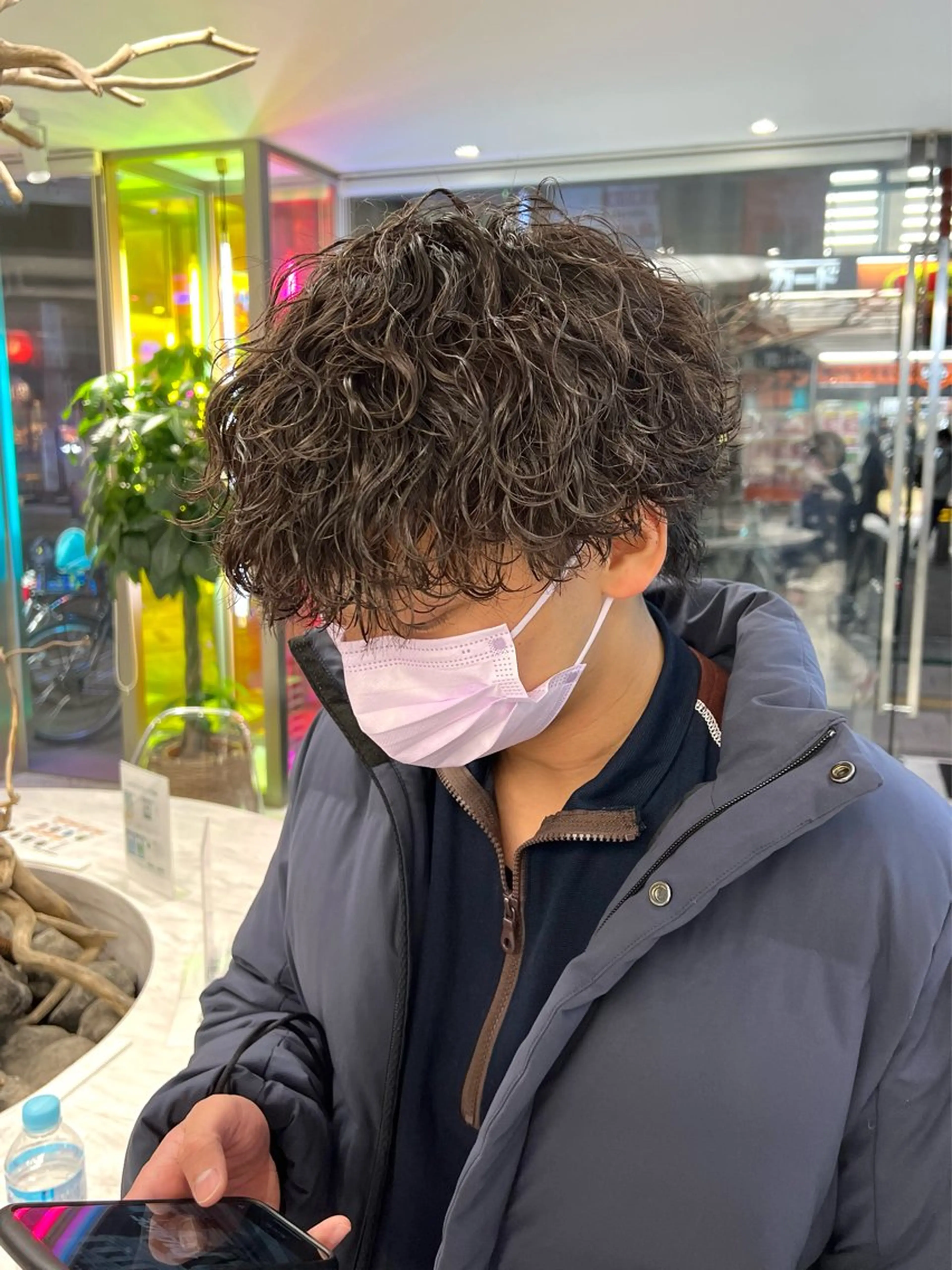 パーマ メンズ カット パーマ 【圧倒的センス】 まる/メンズカラーのヘアスタイル