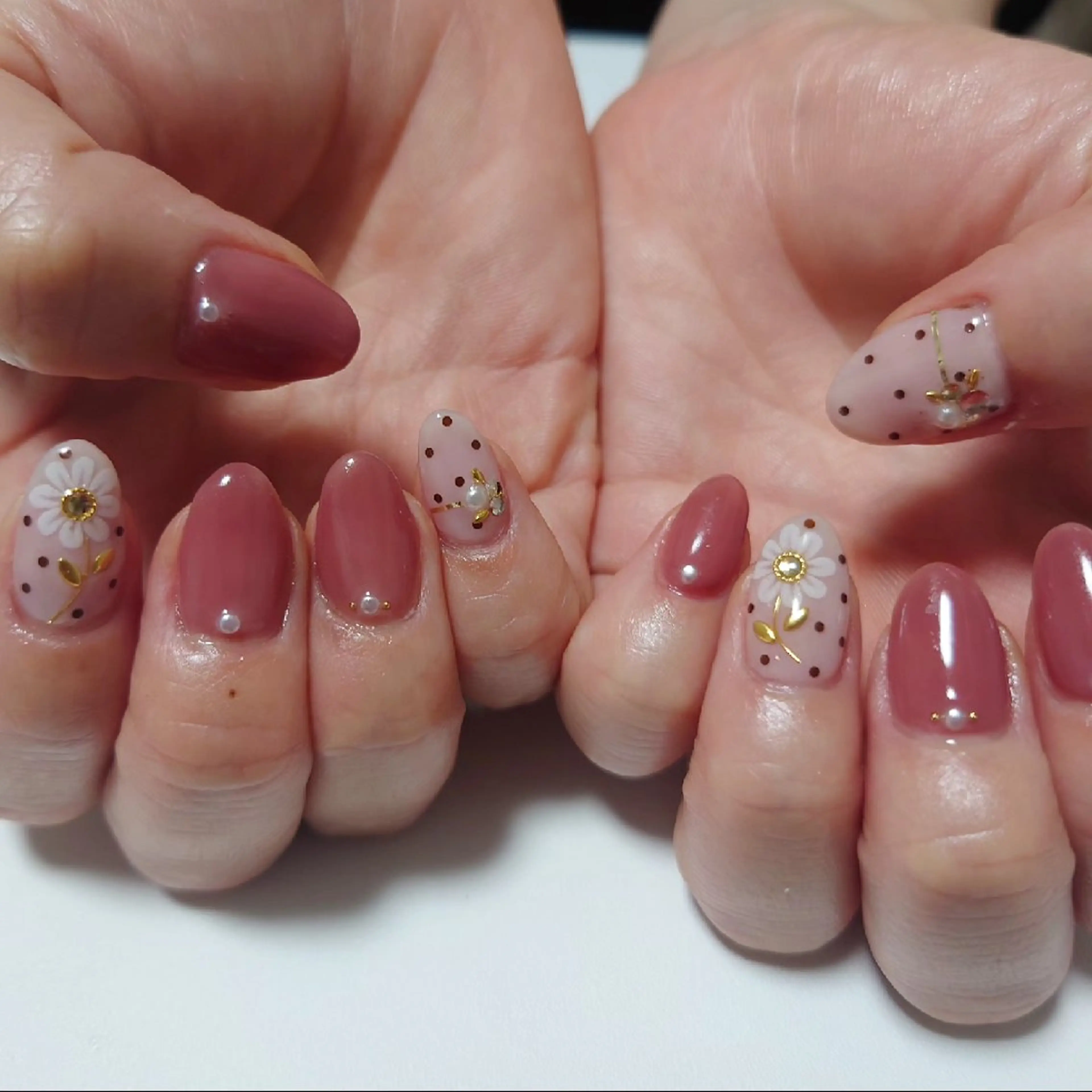 ネイル ドット ハンドネイル NailSalon Kotillのネイルデザイン