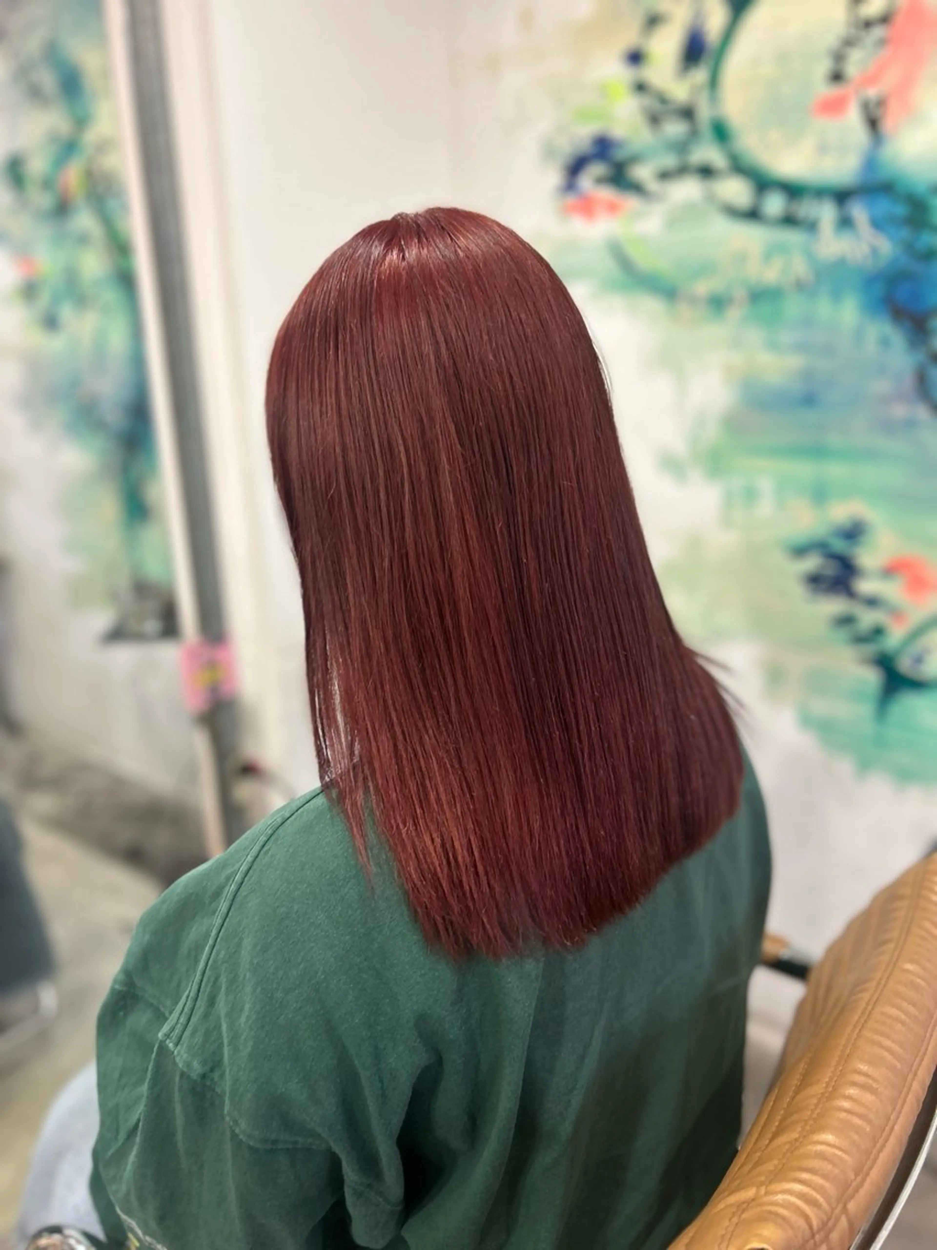 ミディアム ヘアカラー 🤎指名No.1ハイ トーン🤎日向花🤎のヘアスタイル