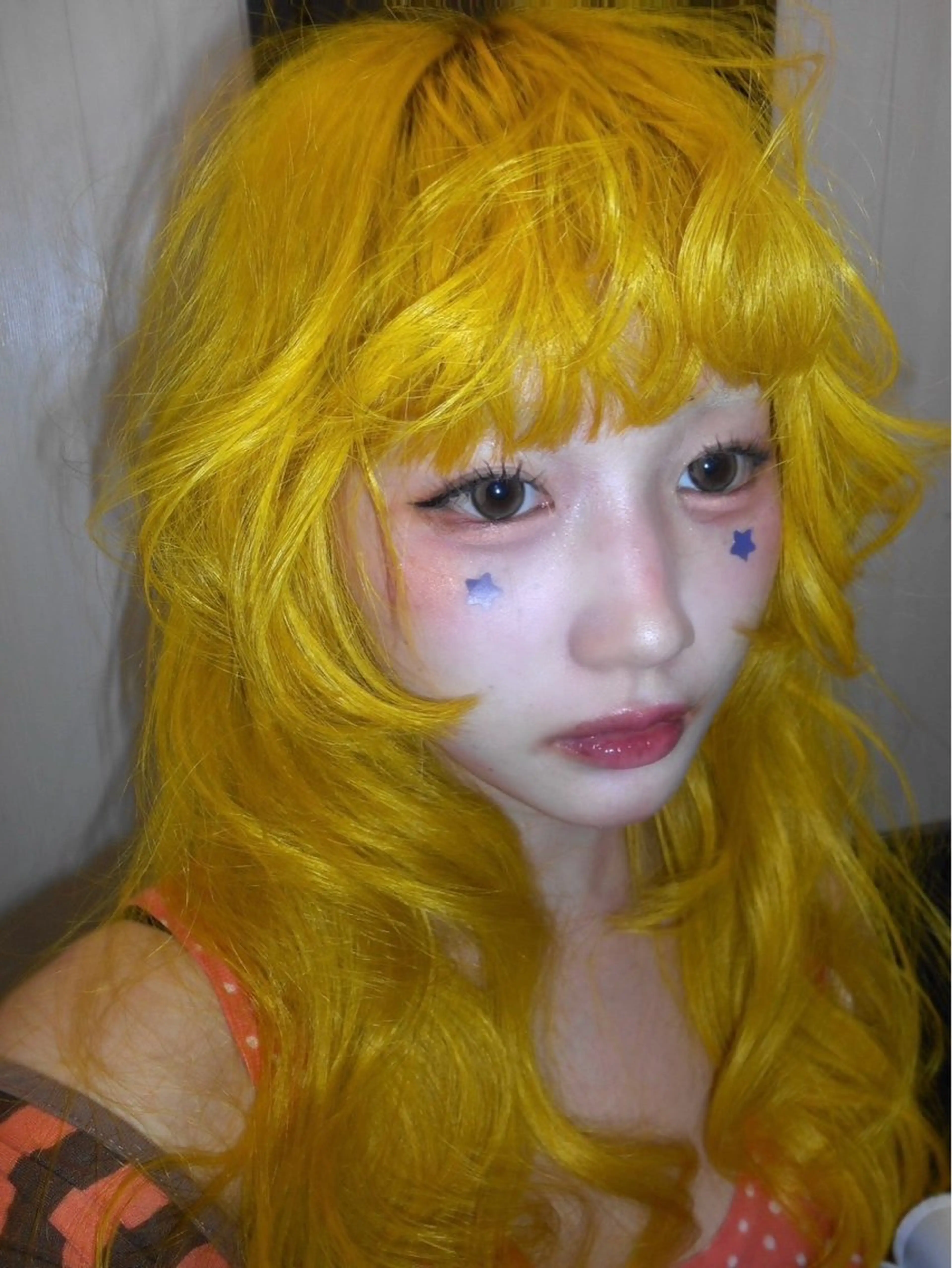 ロング カラー こだわりハイトーン/ ケアブリーチ/岸のヘアスタイル