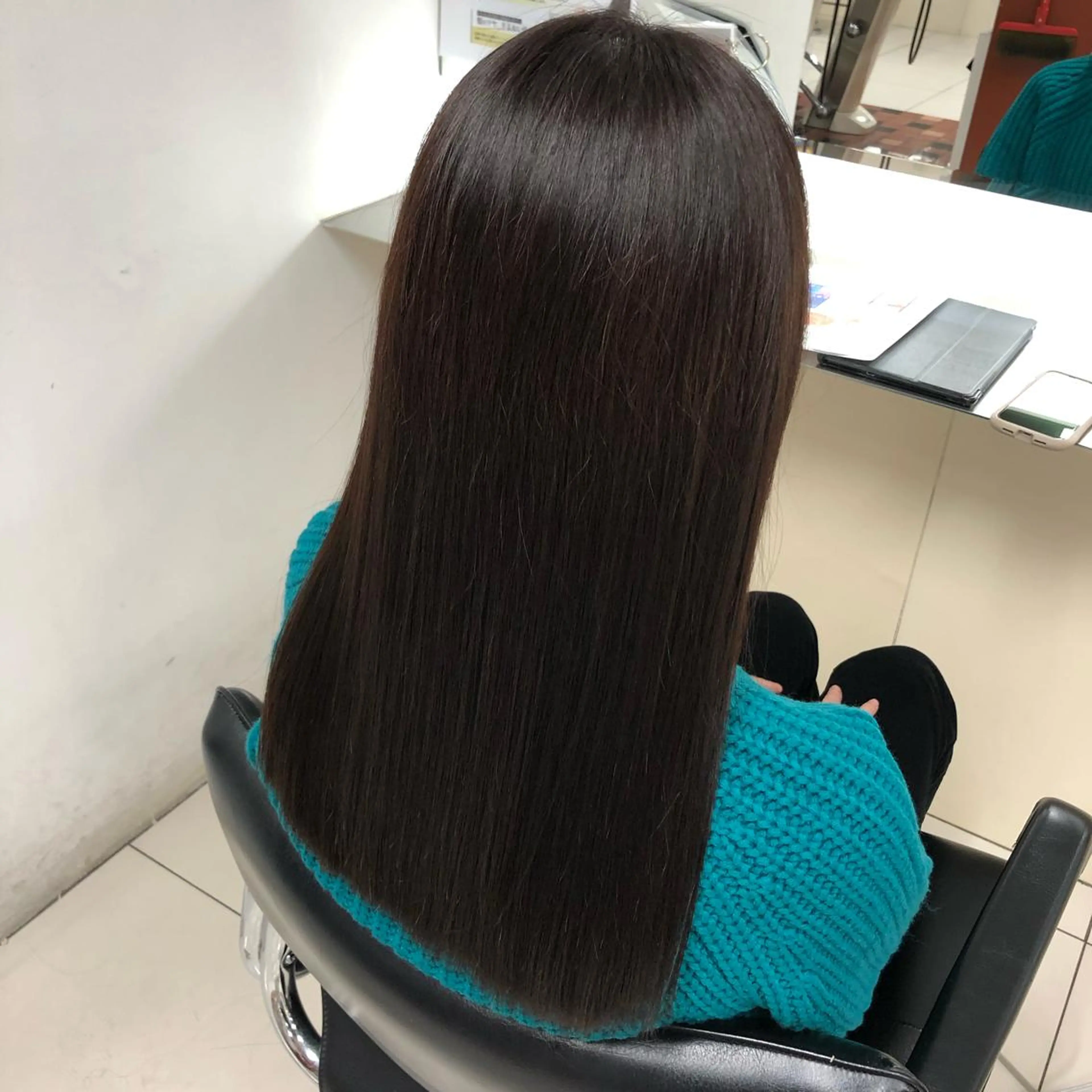 ロング カラー カット ヘアカラー トリートメント まつ毛/アイブロウ /髪質改善カラーのヘアスタイル