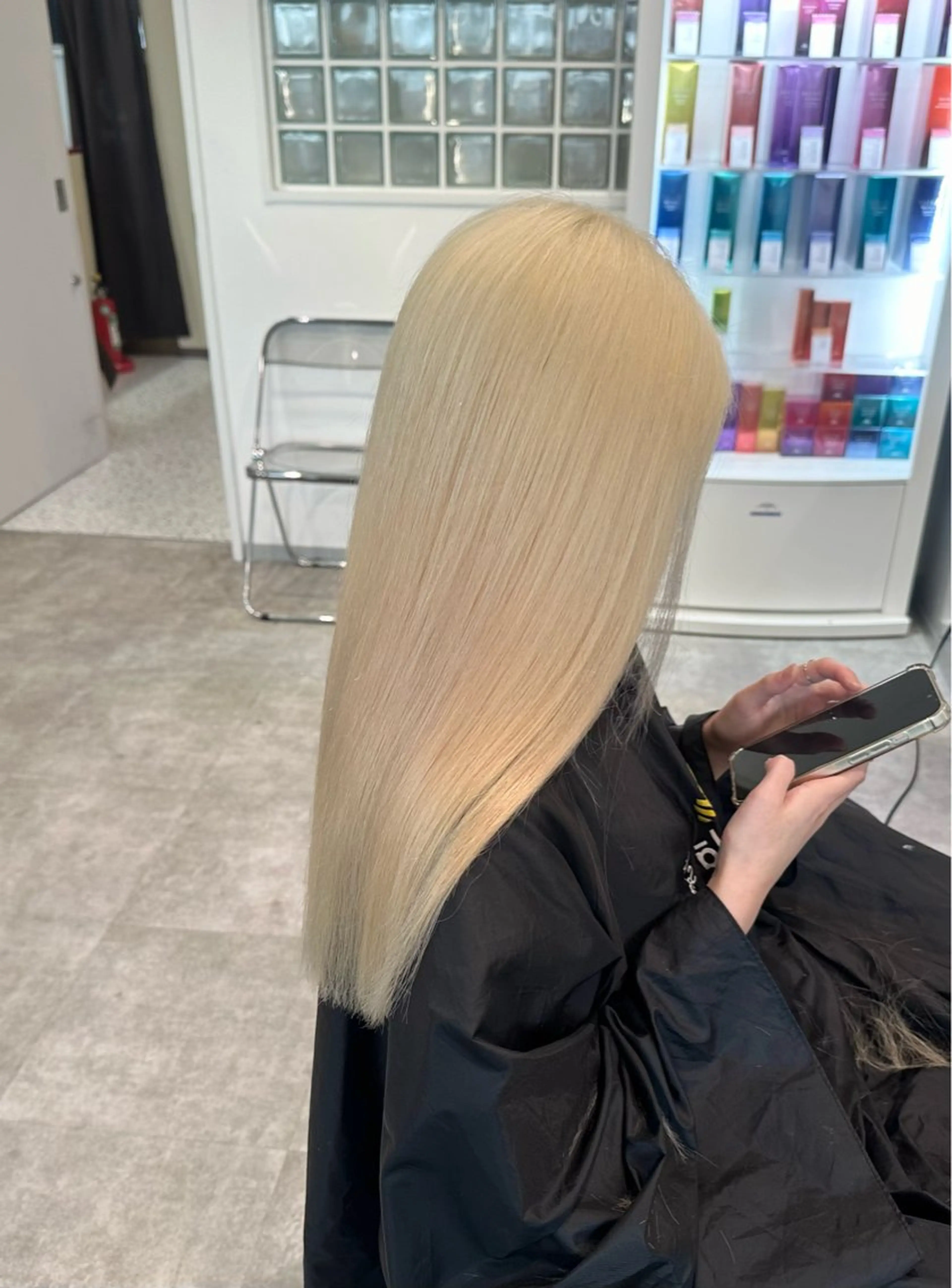 ロング カラー ヘアカラー ハイトーン /ブリーチ/miyuのヘアスタイル