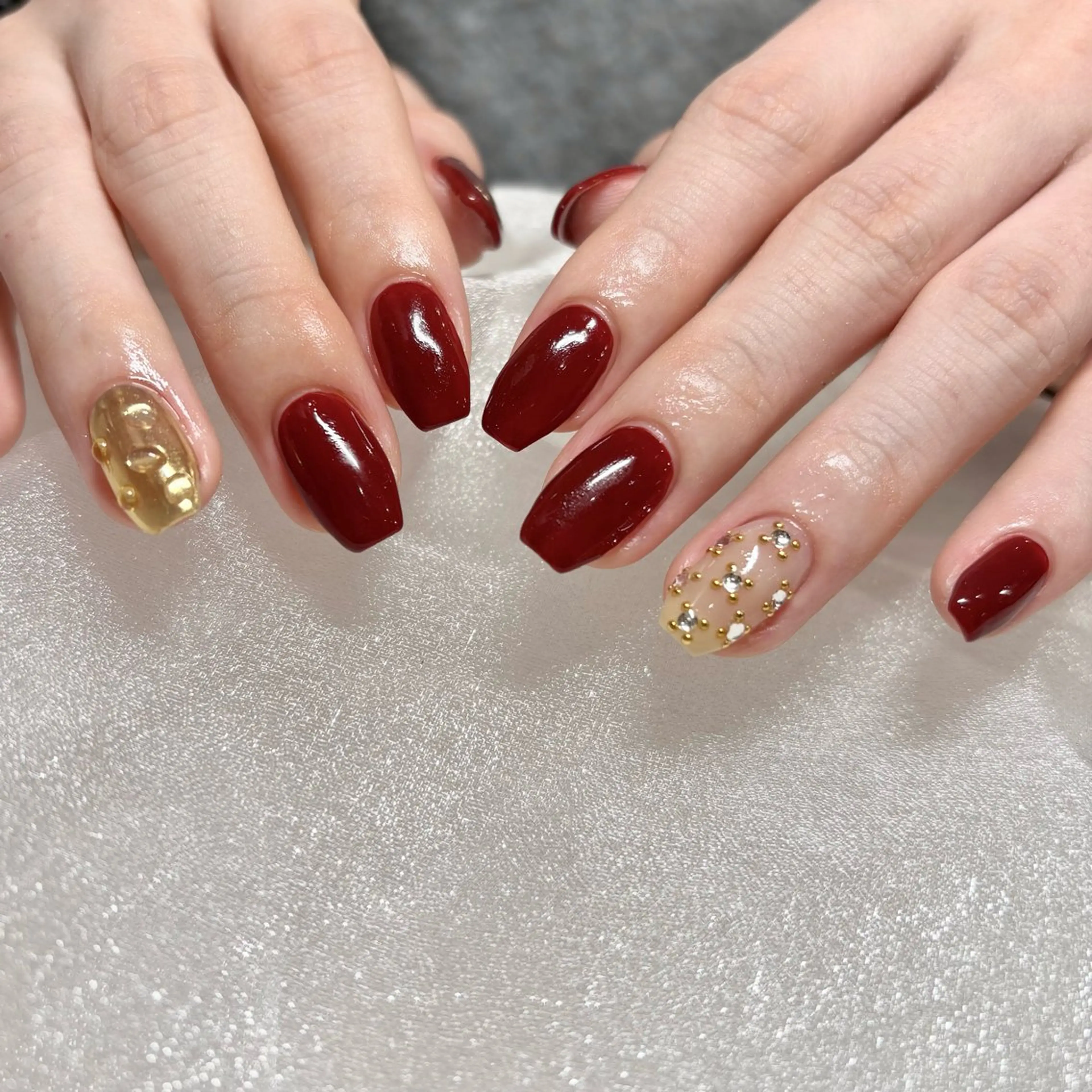 ネイル ハンドネイル 江原 楓果のネイルデザイン