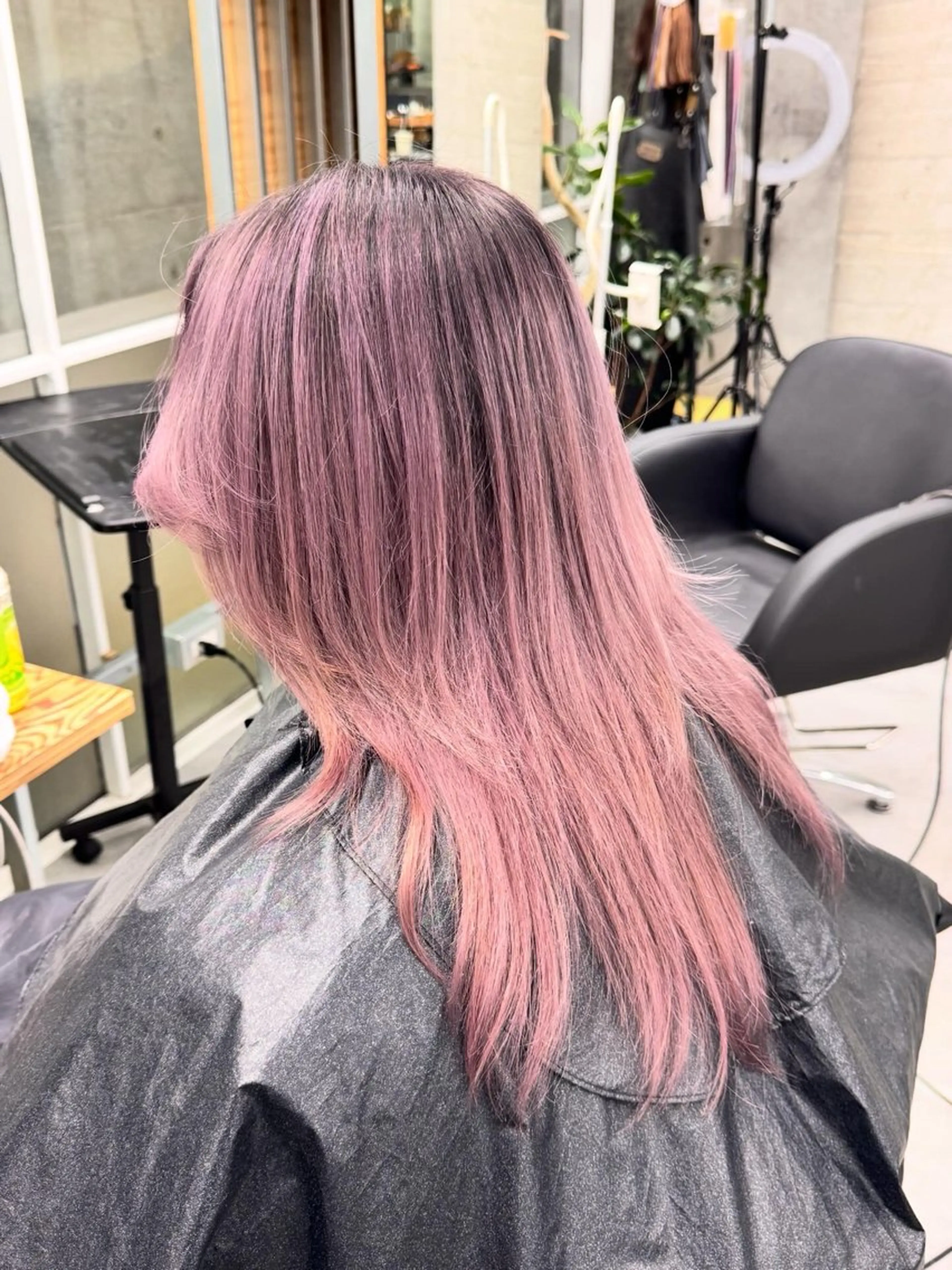 ロング カラー バレイヤージュ ブリーチ レイヤーカット ヘアカラー トリートメント 艶髪✨ブリーチ職人 井手正康のヘアスタイル