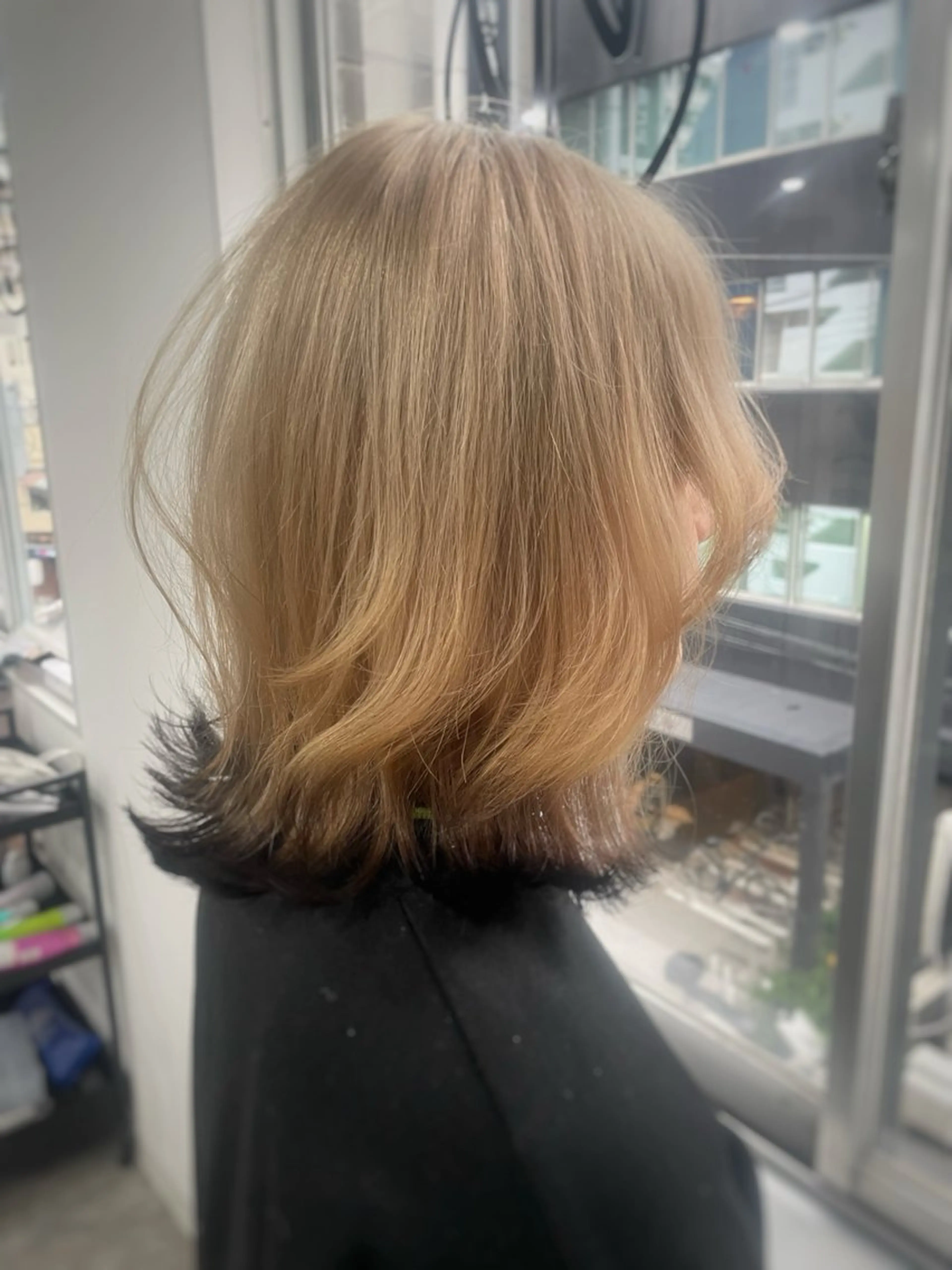 ミディアム ヘアカラー WITH所属・WITH 新町 店長 masaのヘアスタイル