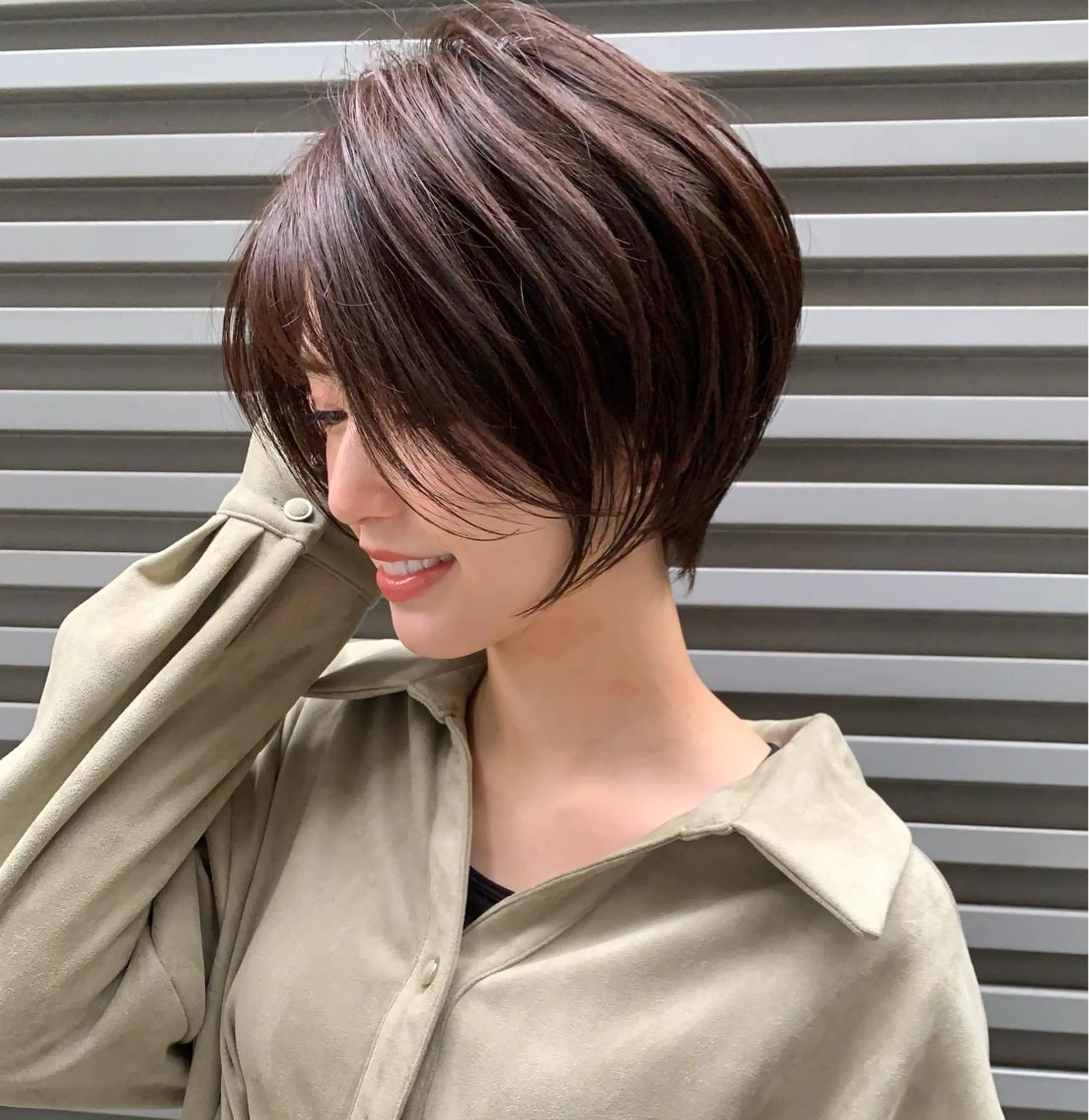 ショート calna by  elmo所属・ショート特化美容師 大阪京橋　大本　渉のヘアスタイル