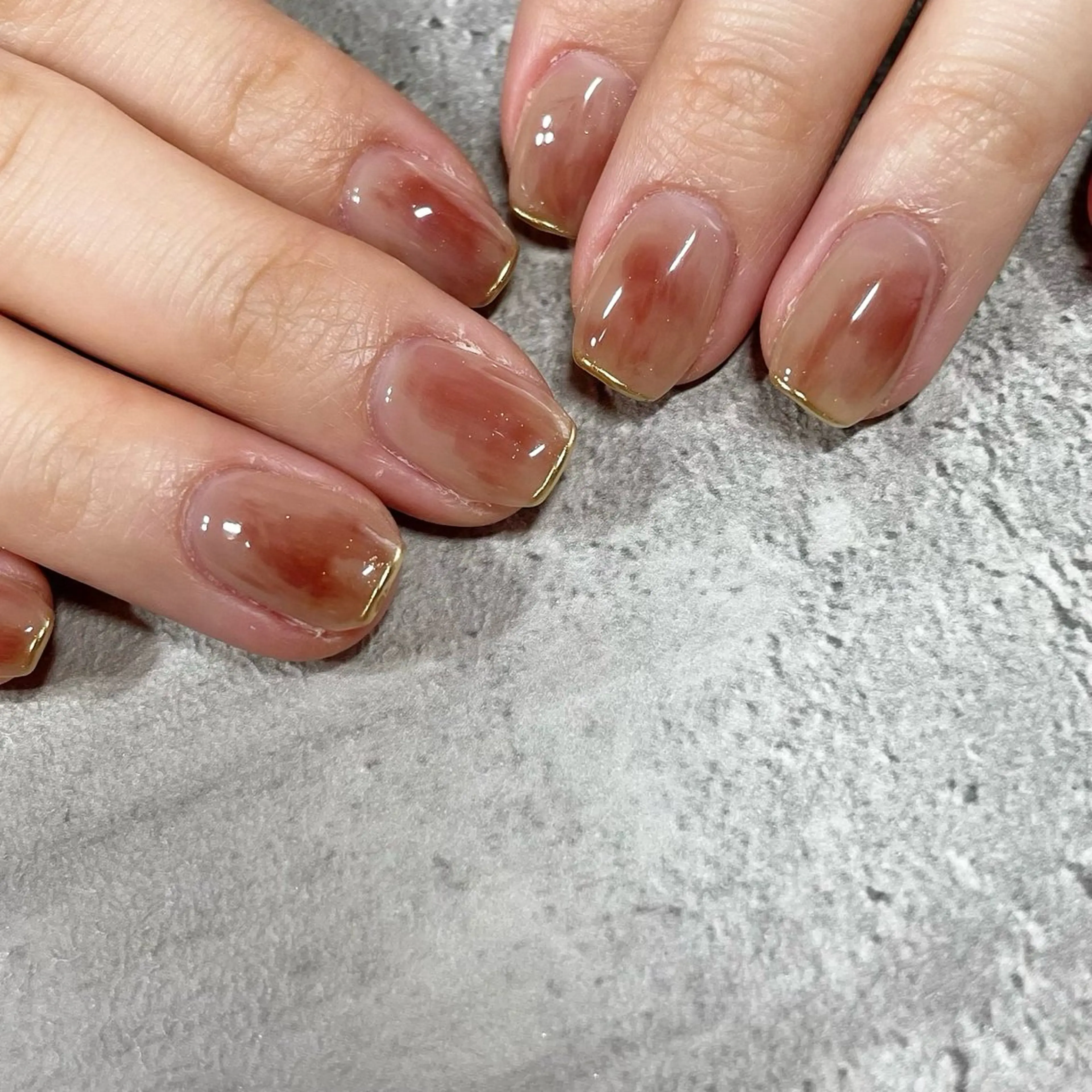 ネイル ジェルネイル 東 千夏のネイルデザイン