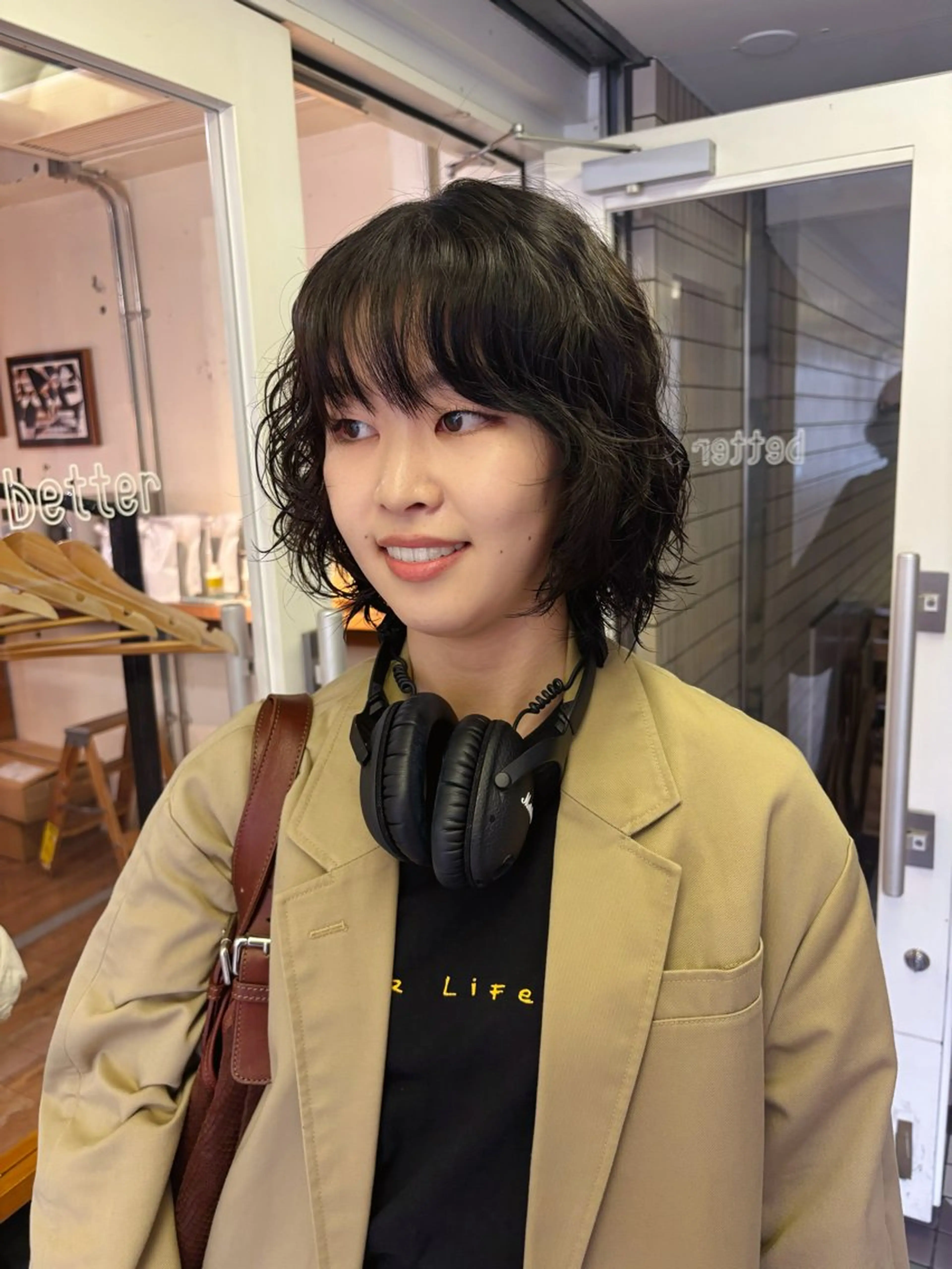 ミディアム パーマ kaito パーマ募集！🔵のヘアスタイル