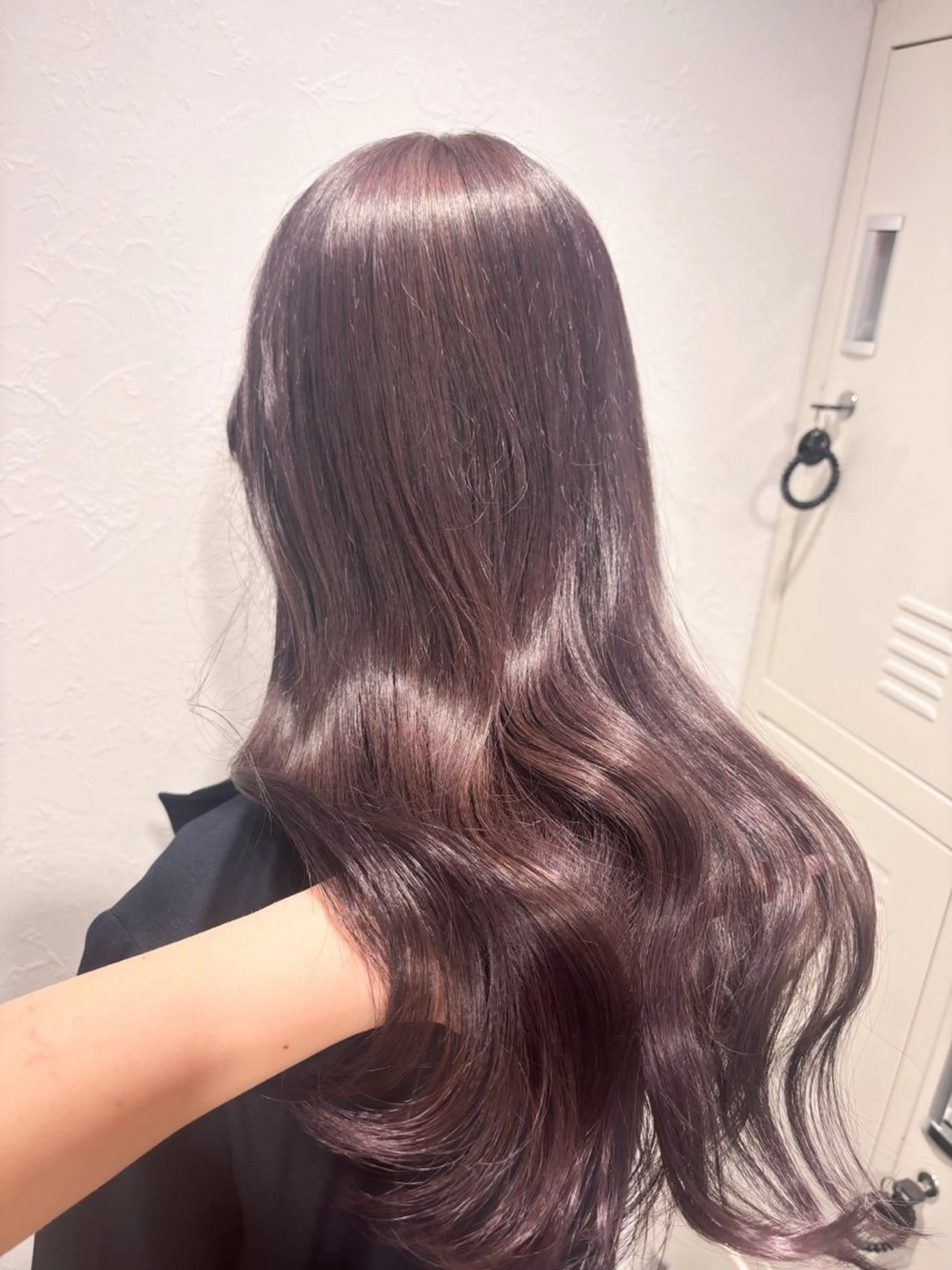 ロング カラー ヘアカラー トリートメント エクステ ヘアセット 髪質改善🩰透明感カ ラー🎀hinanoのヘアスタイル