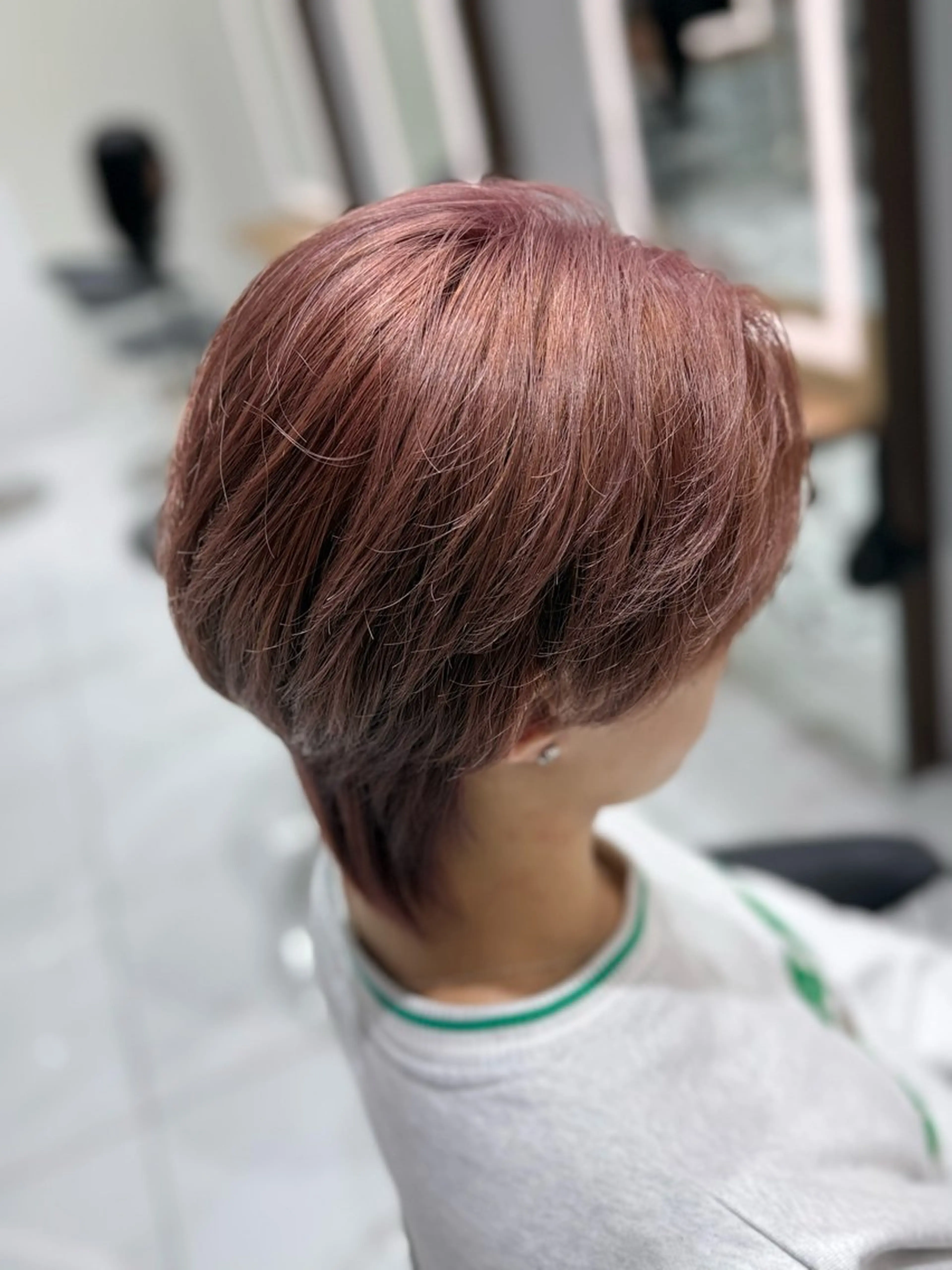 カラー メンズ メンズブリーチ ベージュカラー ブリーチ ピンクカラー ピンクベージュ ヘアカラー 渋谷ブリーチカラー/ デザインカラー/優希のヘアスタイル