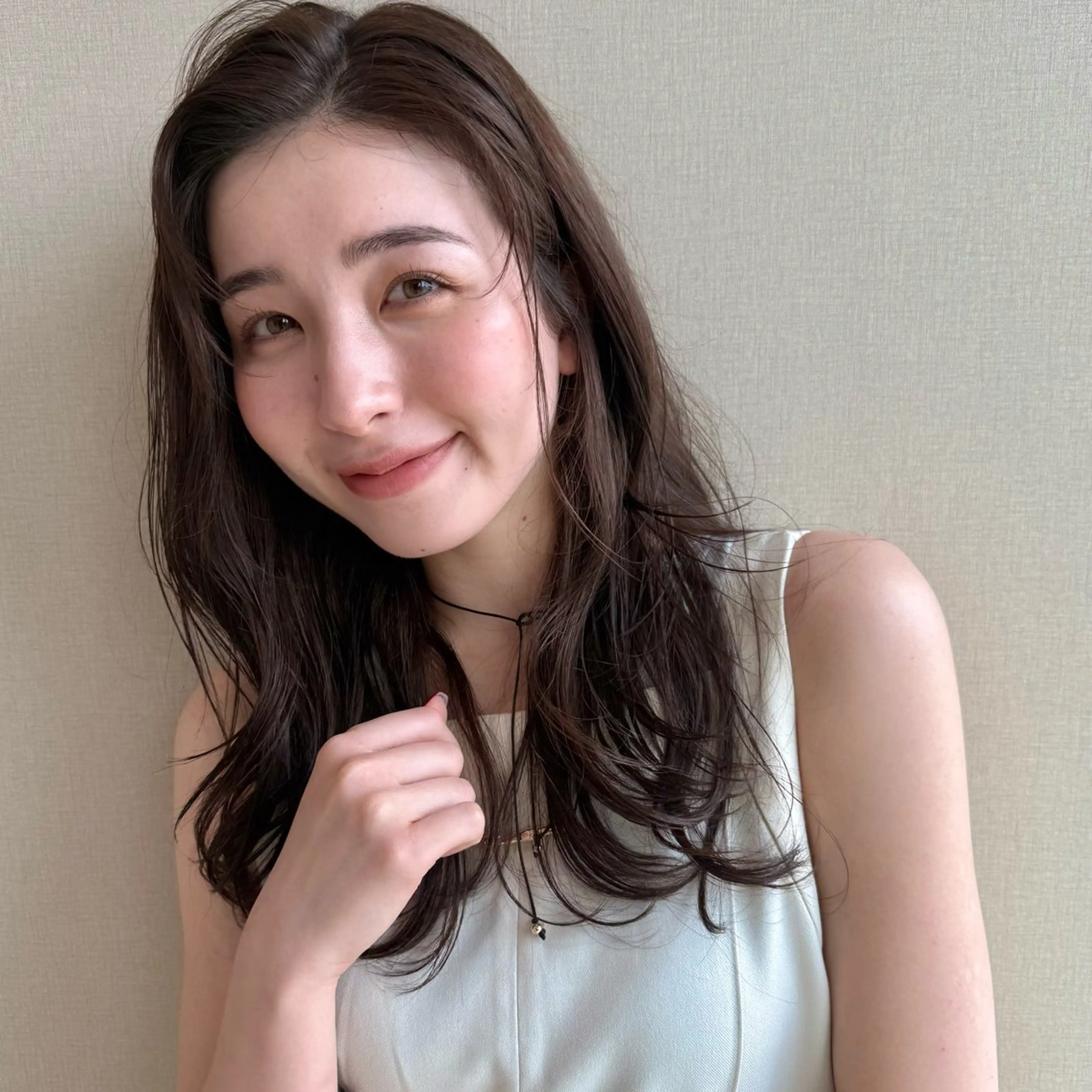 セミロング カット トリートメント 砂川朱音⌇鶴見区横堤 ⌇抜け感ヘア⌇韓国風のヘアスタイル