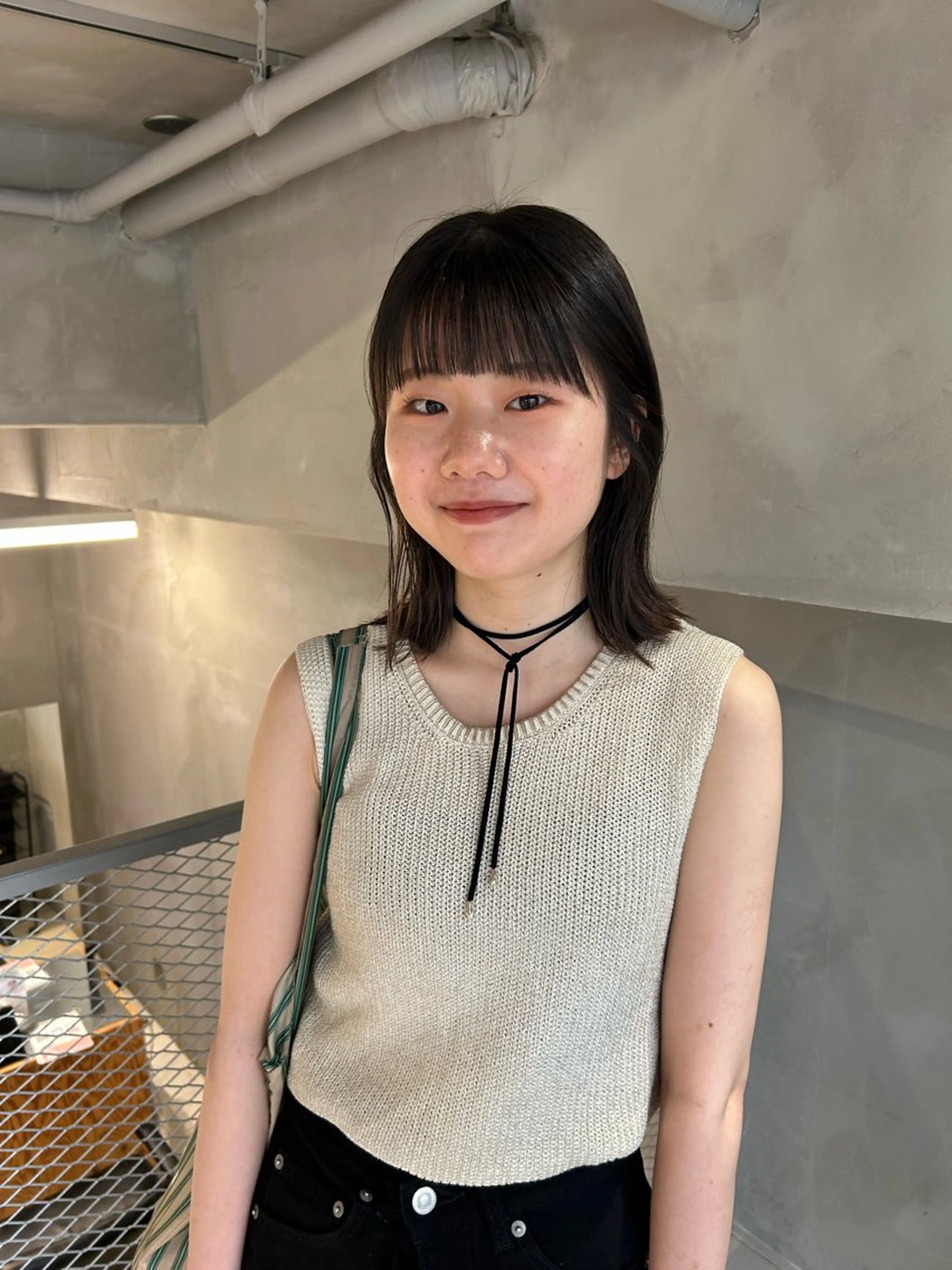 ミディアム カラー bob/ aoiのヘアスタイル