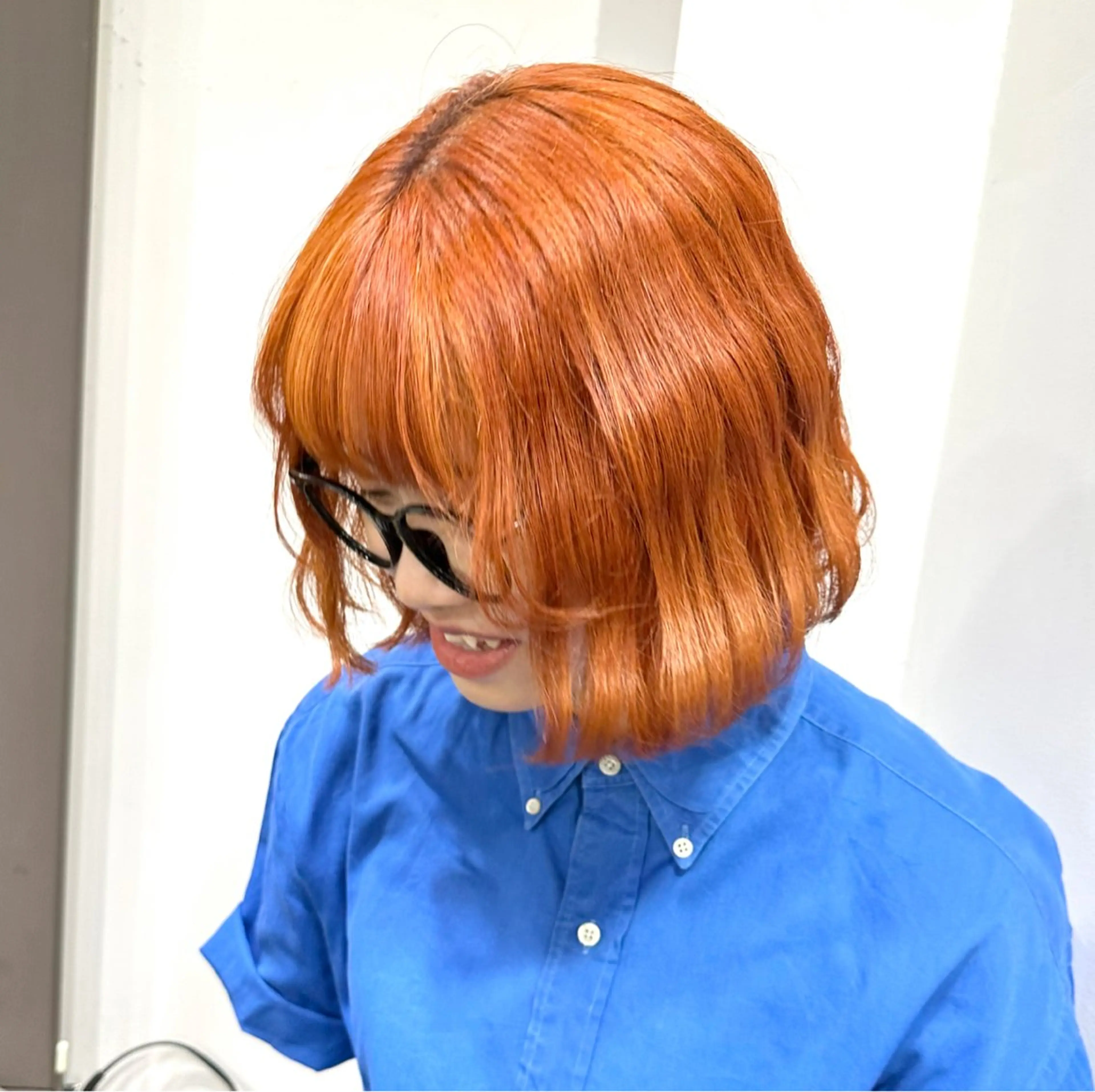 カラー noa / 郡山ボブ /透明感カラー🤍のヘアスタイル