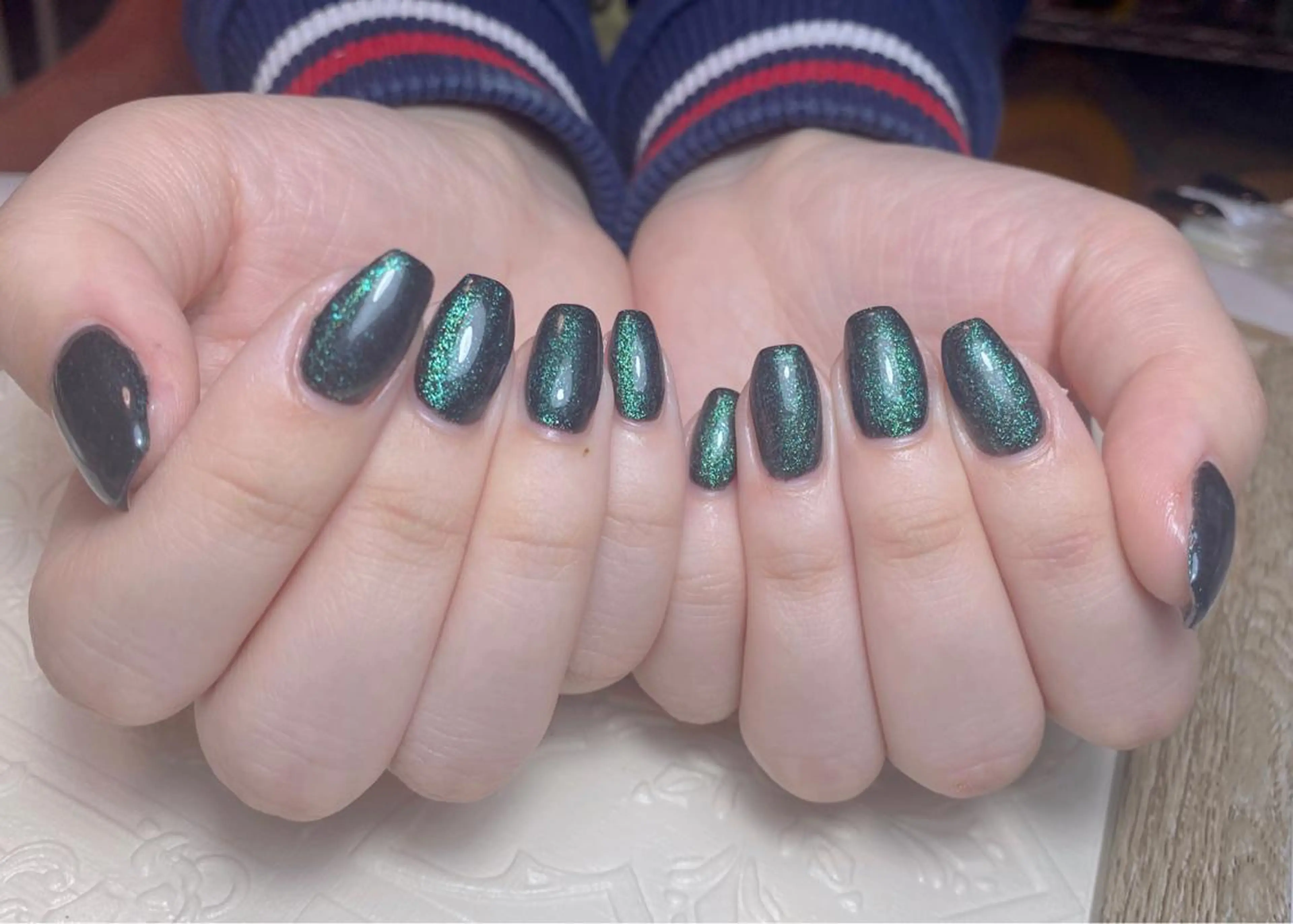 ネイル ワンカラーネイル ハンドネイル MSSugar Nailのネイルデザイン