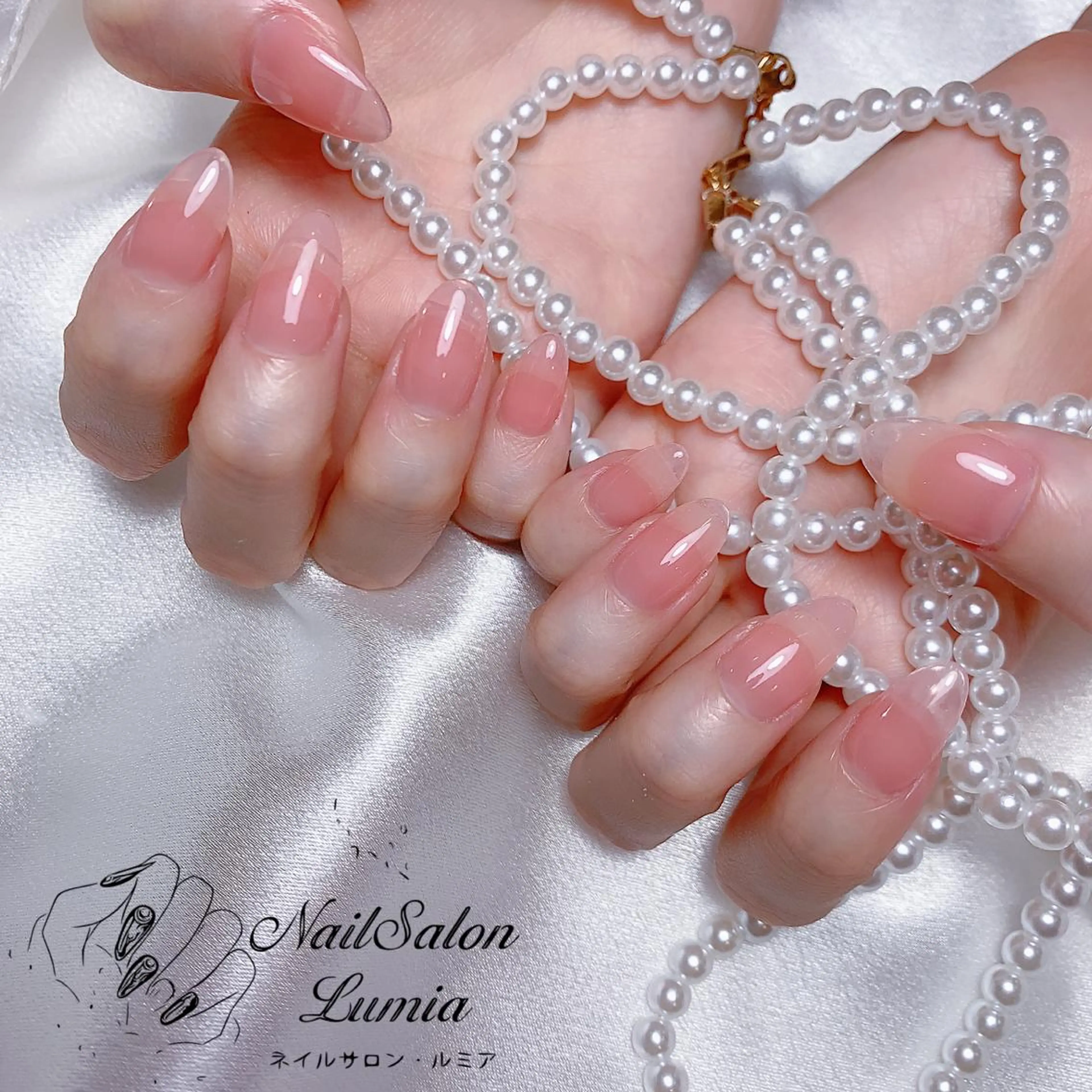 ネイル ハンドネイル ネイルサロン ルミア Lumia 店長のネイルデザイン
