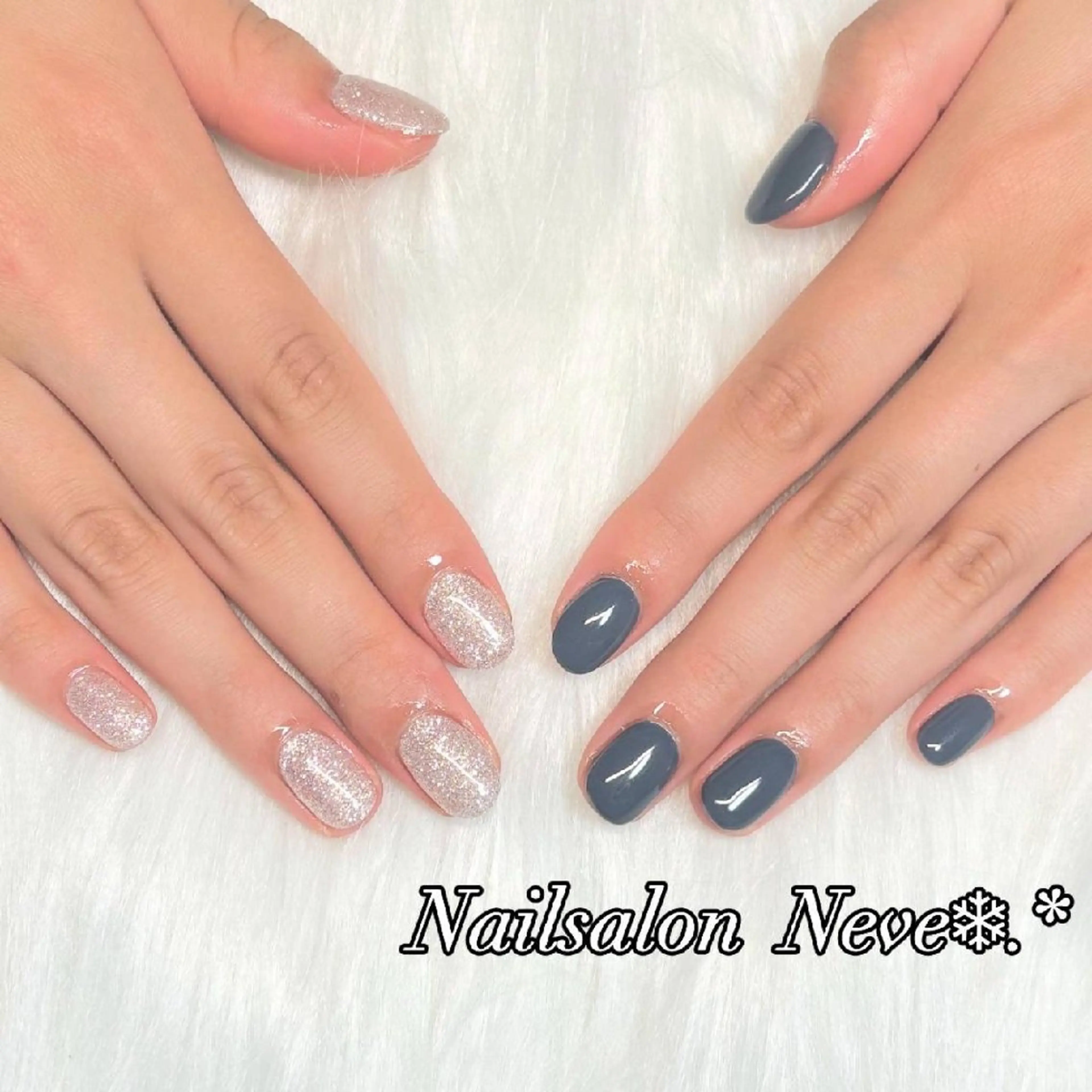 ネイル ハンドネイル Nailsalon Neve❄︎.*のネイルデザイン