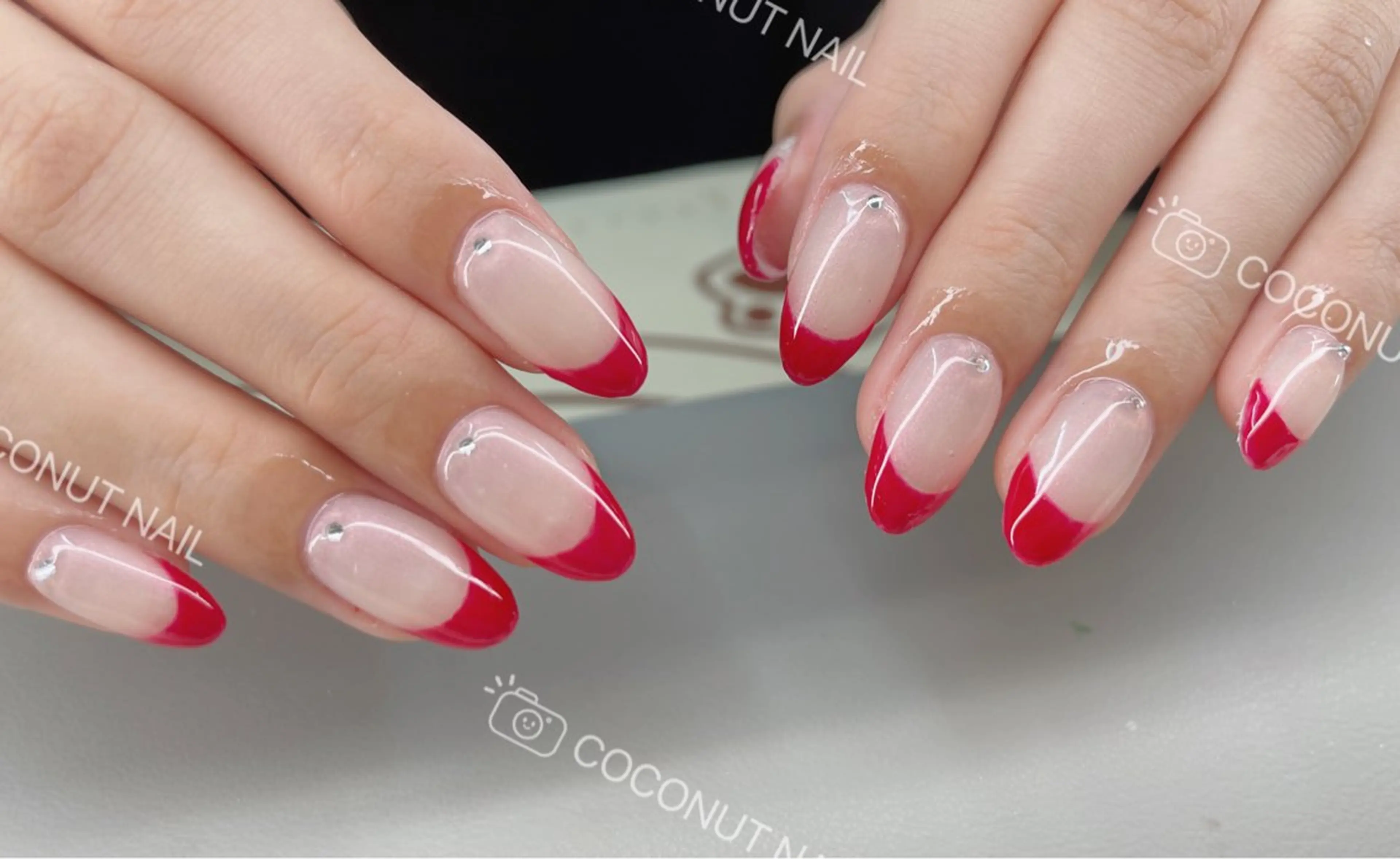 ネイル ハンドネイル 神田 ココナッツのネイルデザイン