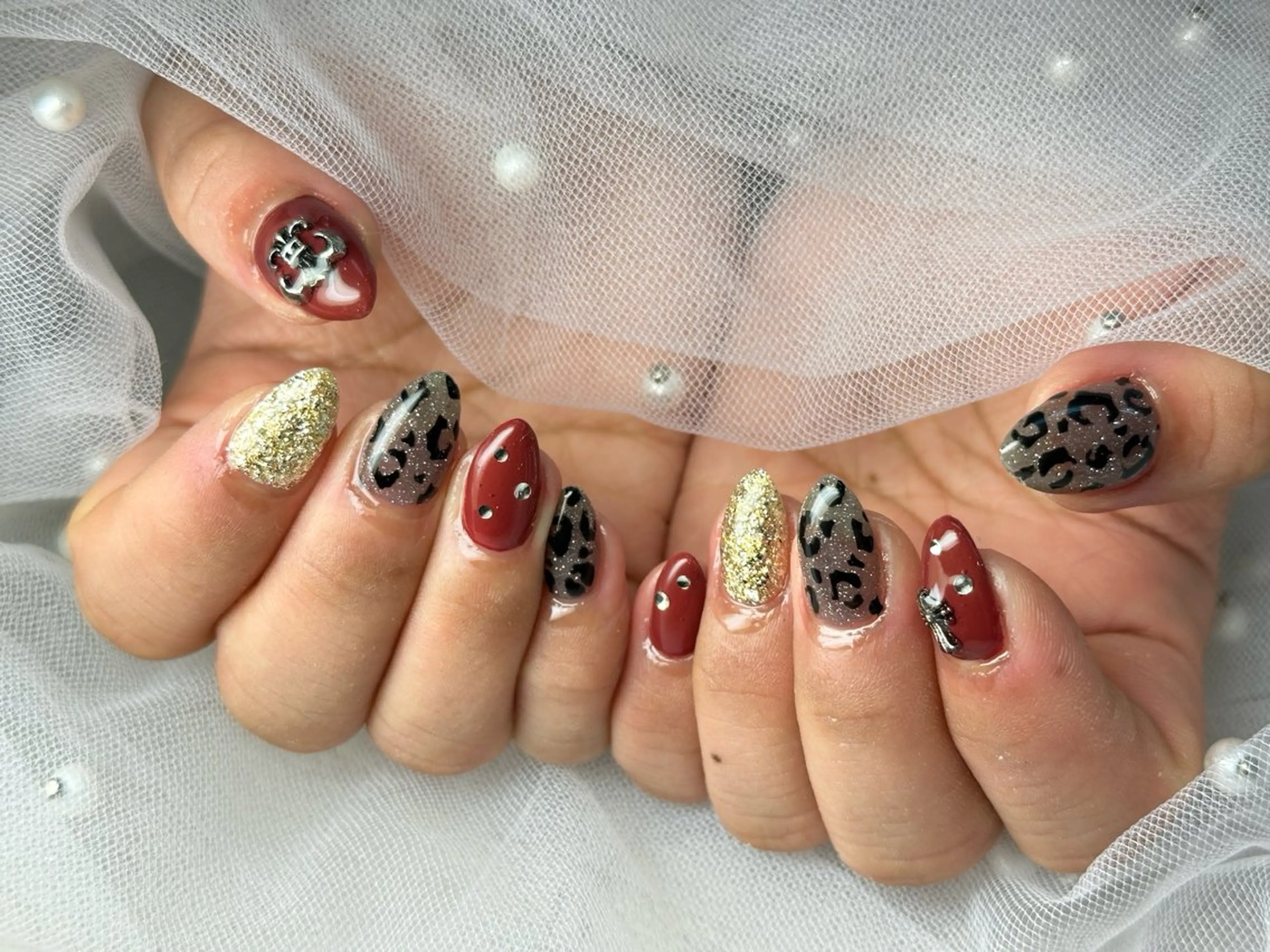 ネイル ハンドネイル Queennail 北堀江AYAのネイルデザイン