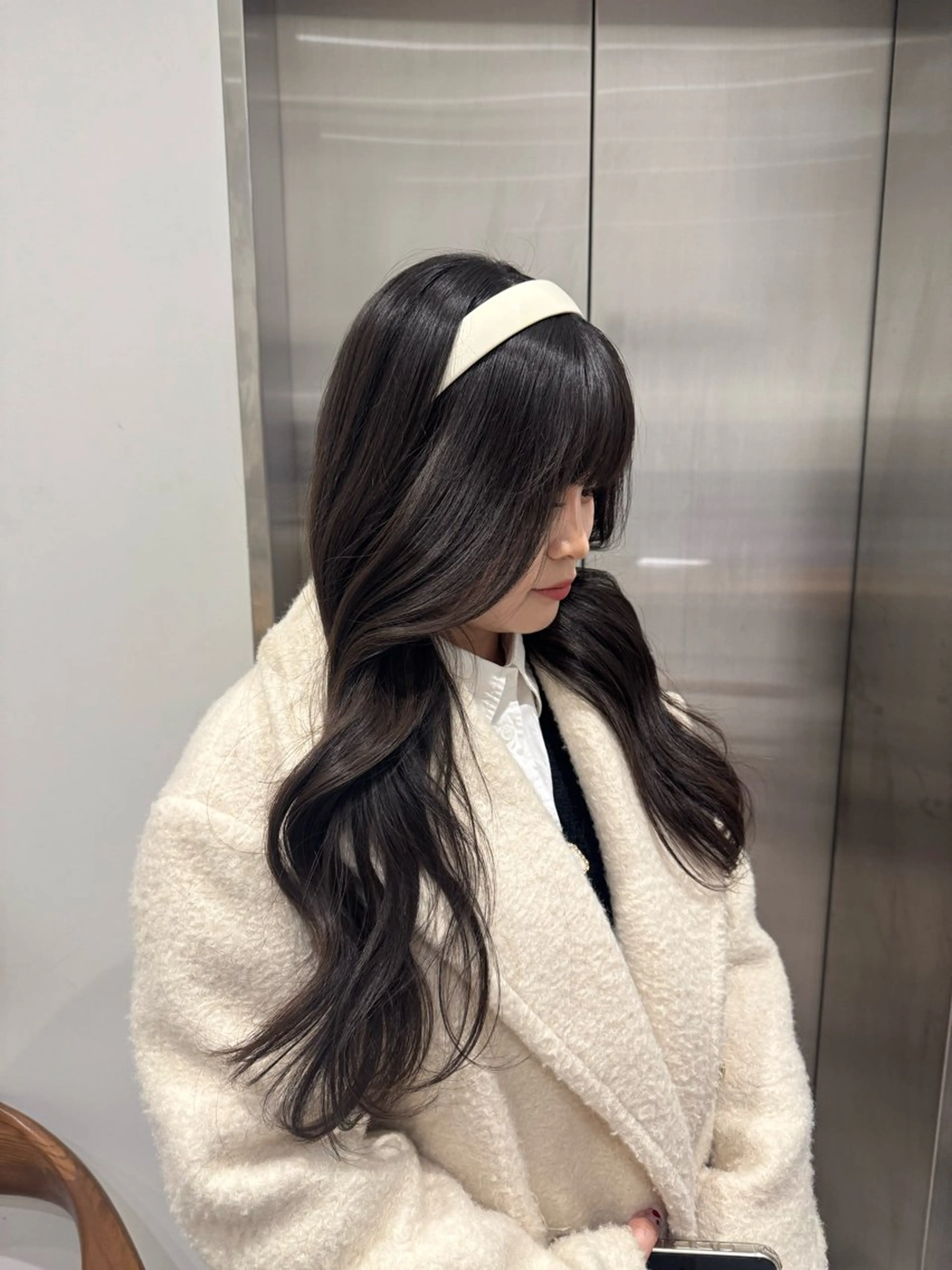 ロング カット ヘアカラー トリートメント 魅力引き出しヘア🐾 るくものヘアスタイル