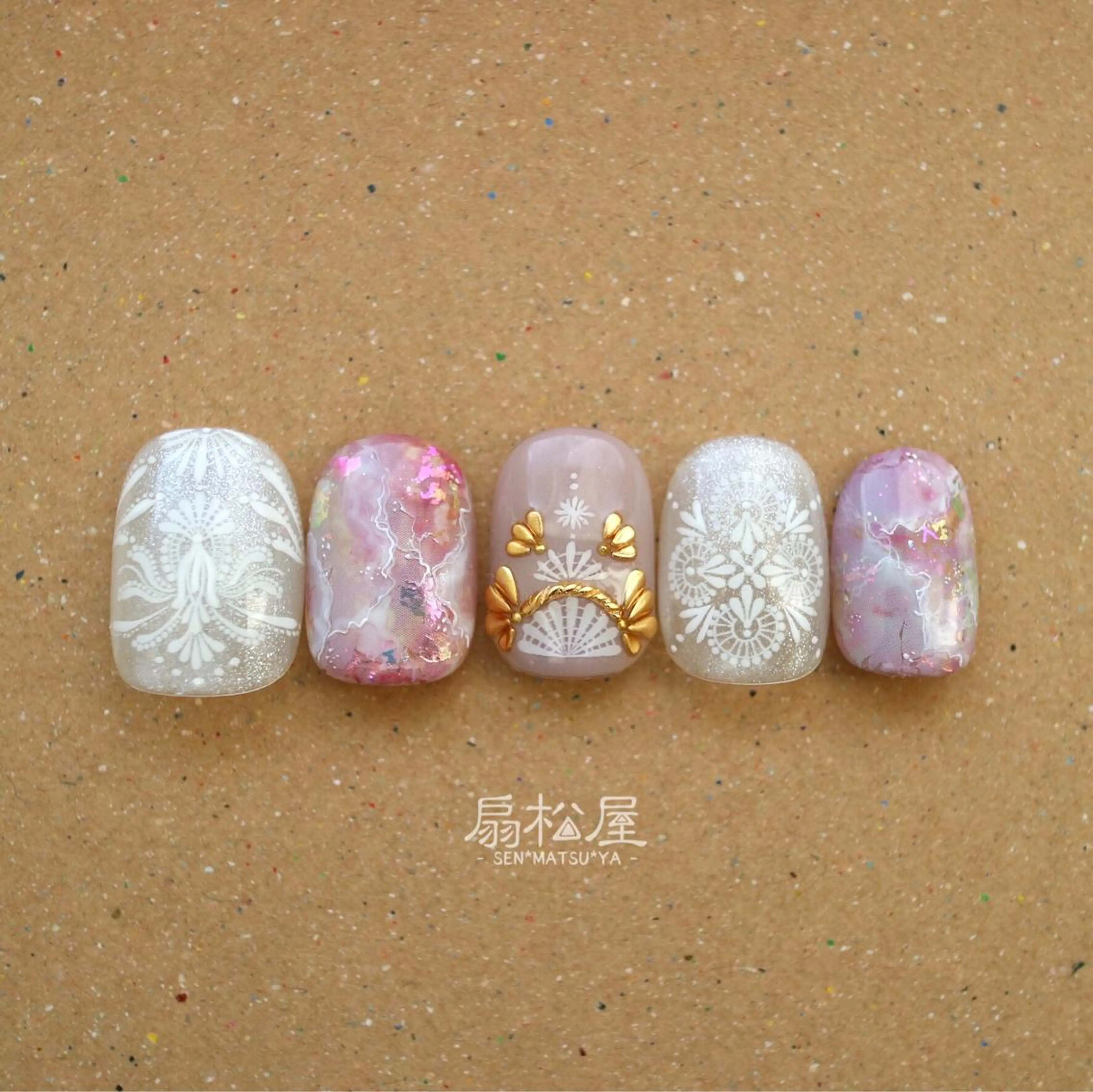 ネイル 扇松屋 marie.nのネイルデザイン