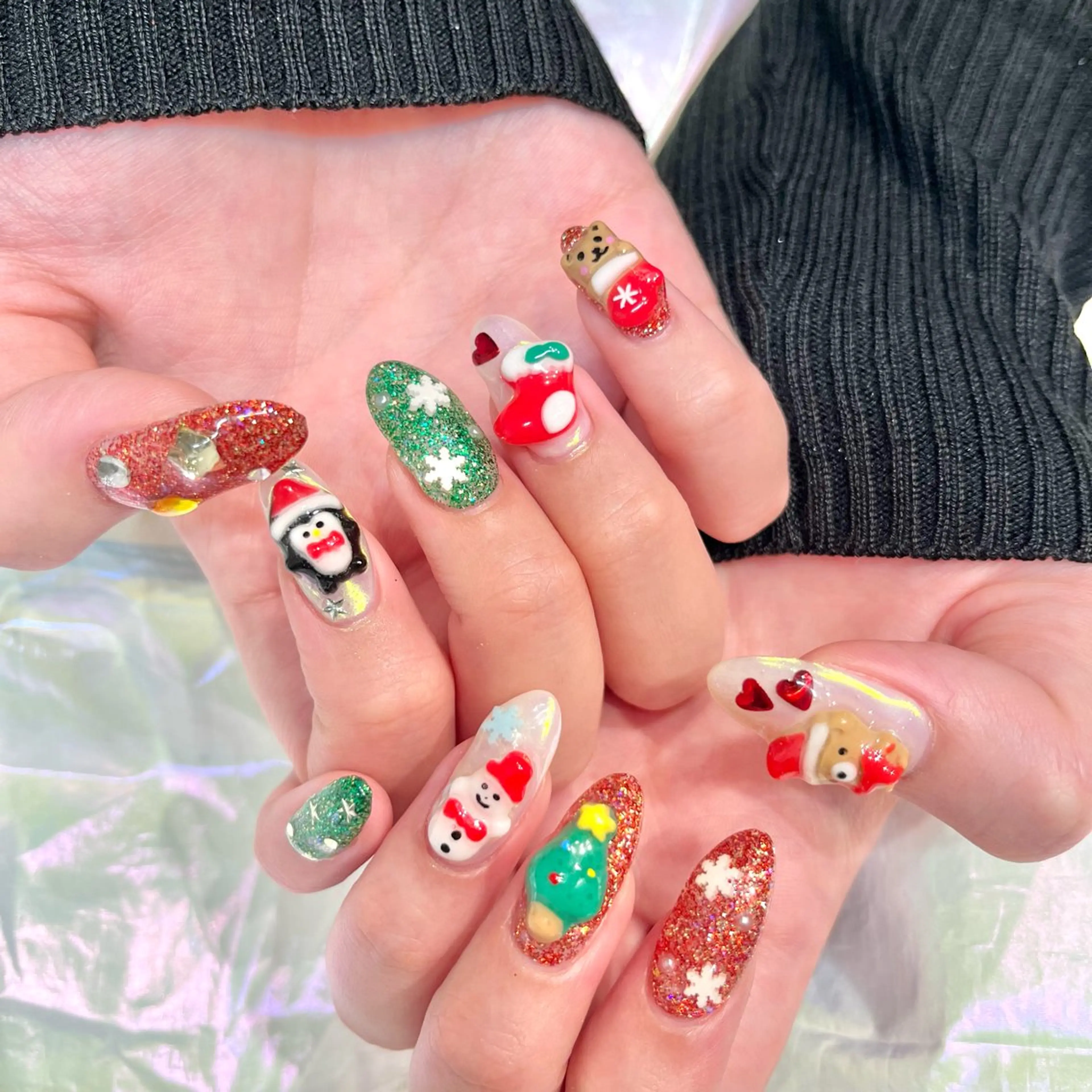 ネイル ハンドネイル 💚K. ARISA💚のネイルデザイン