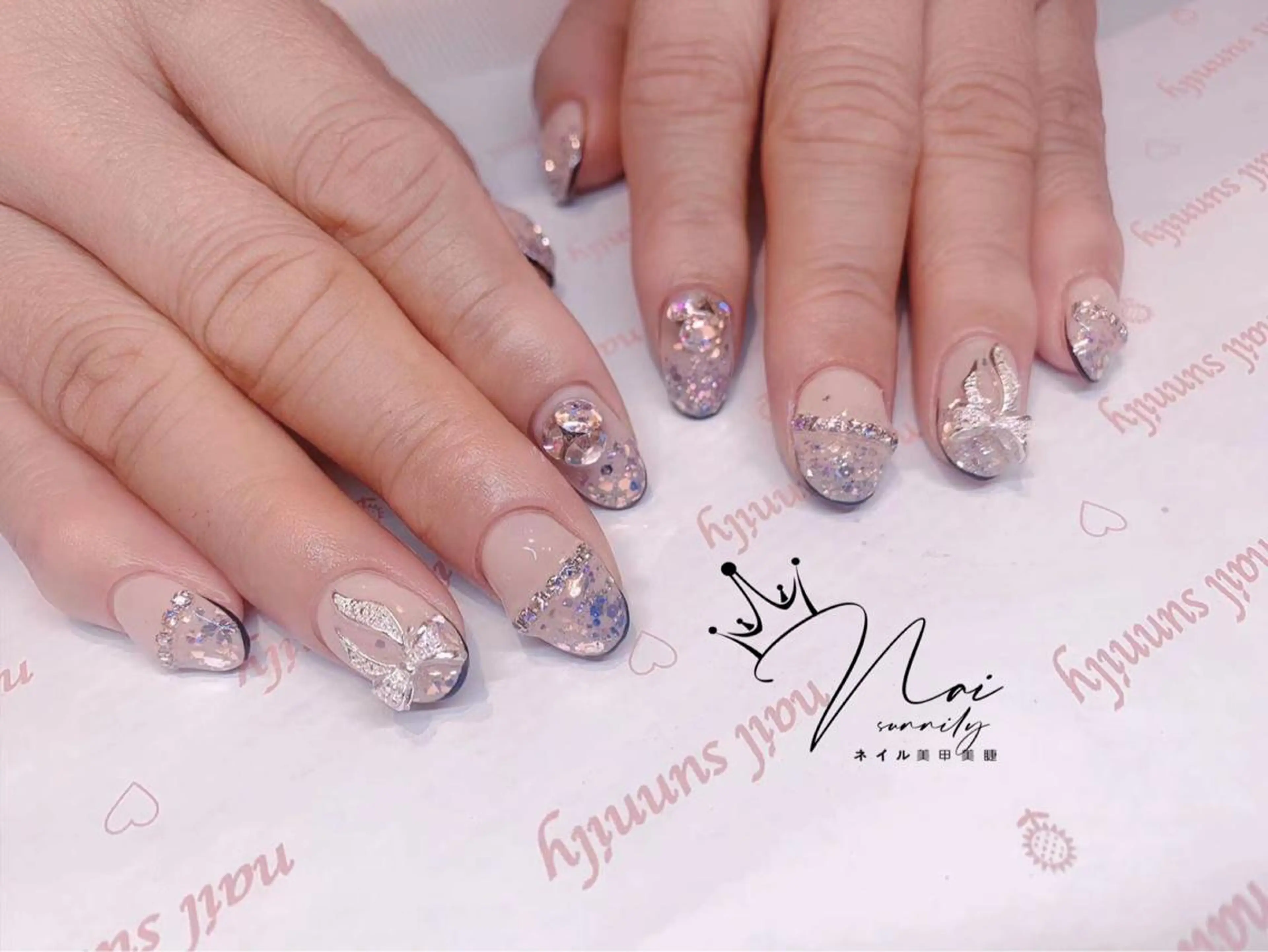 ネイル 長さだし専門店 M2　rikaのネイルデザイン