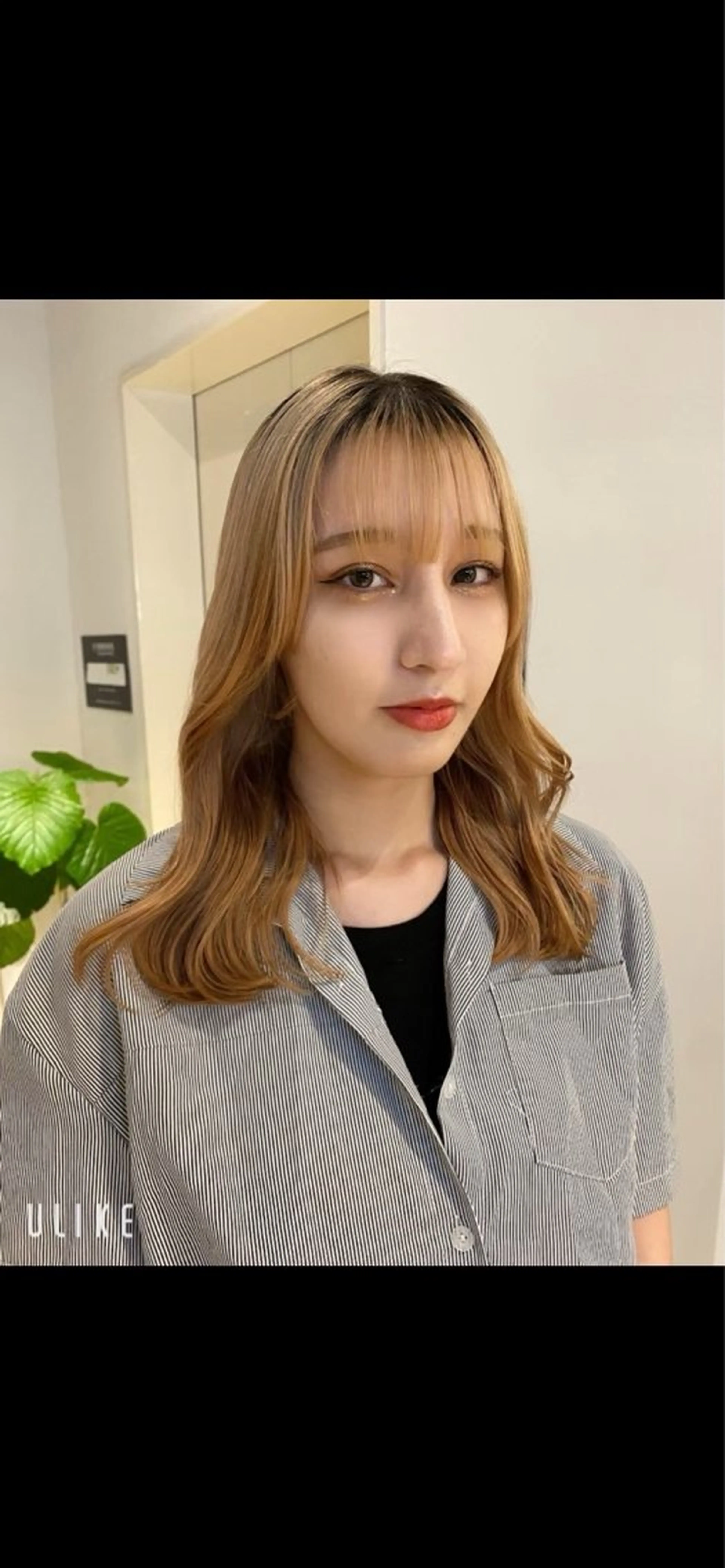 ロング ヘアアレンジ 撮影モデル Number博多所属・東村 光希のヘアスタイル