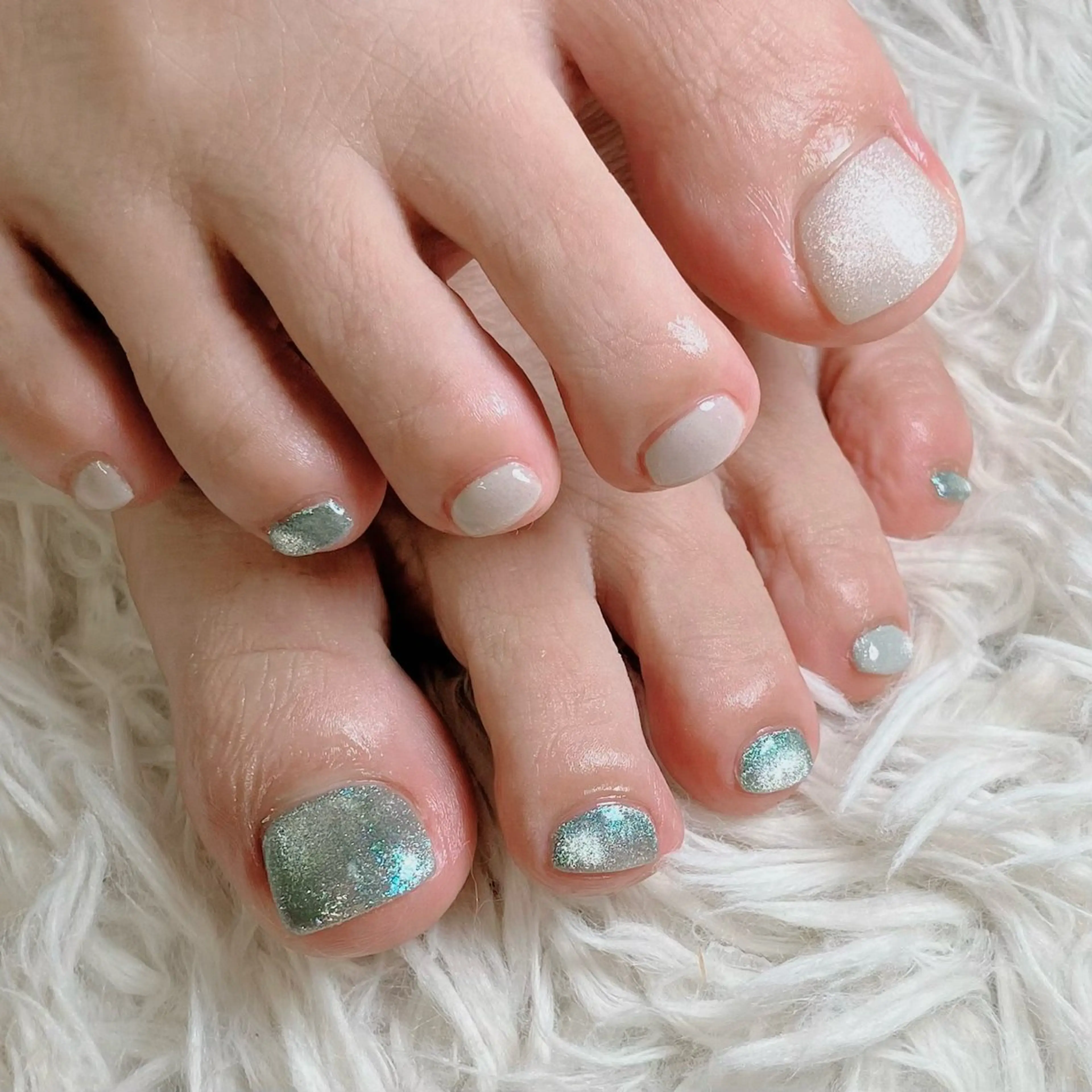 ネイル フットネイル haleyume所属・shino🌟 痛ネイルのネイルデザイン