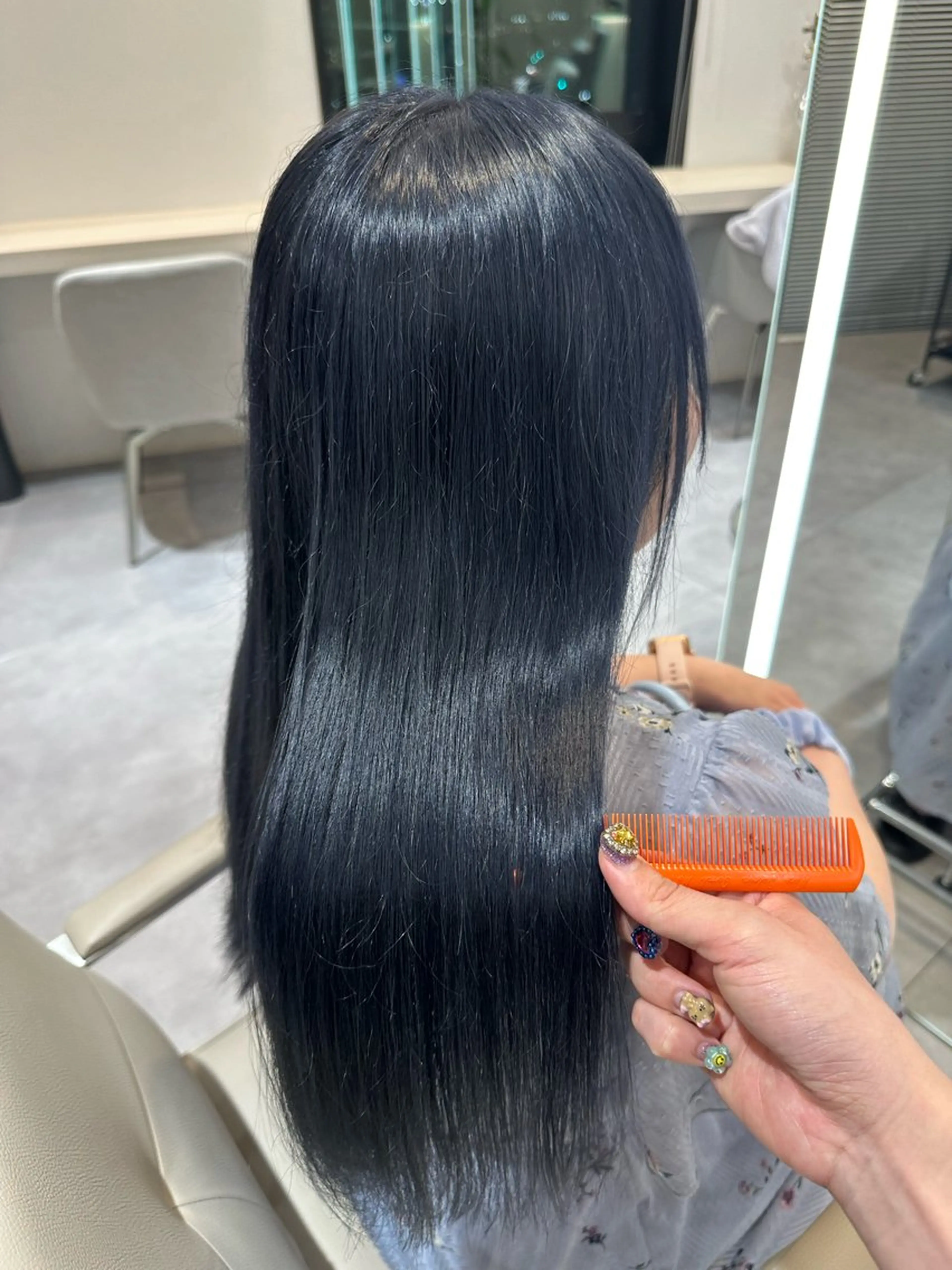 【定番🤍】カット＋最高峰カラー＋超音波プレミアムTR＋アロマスパの写真