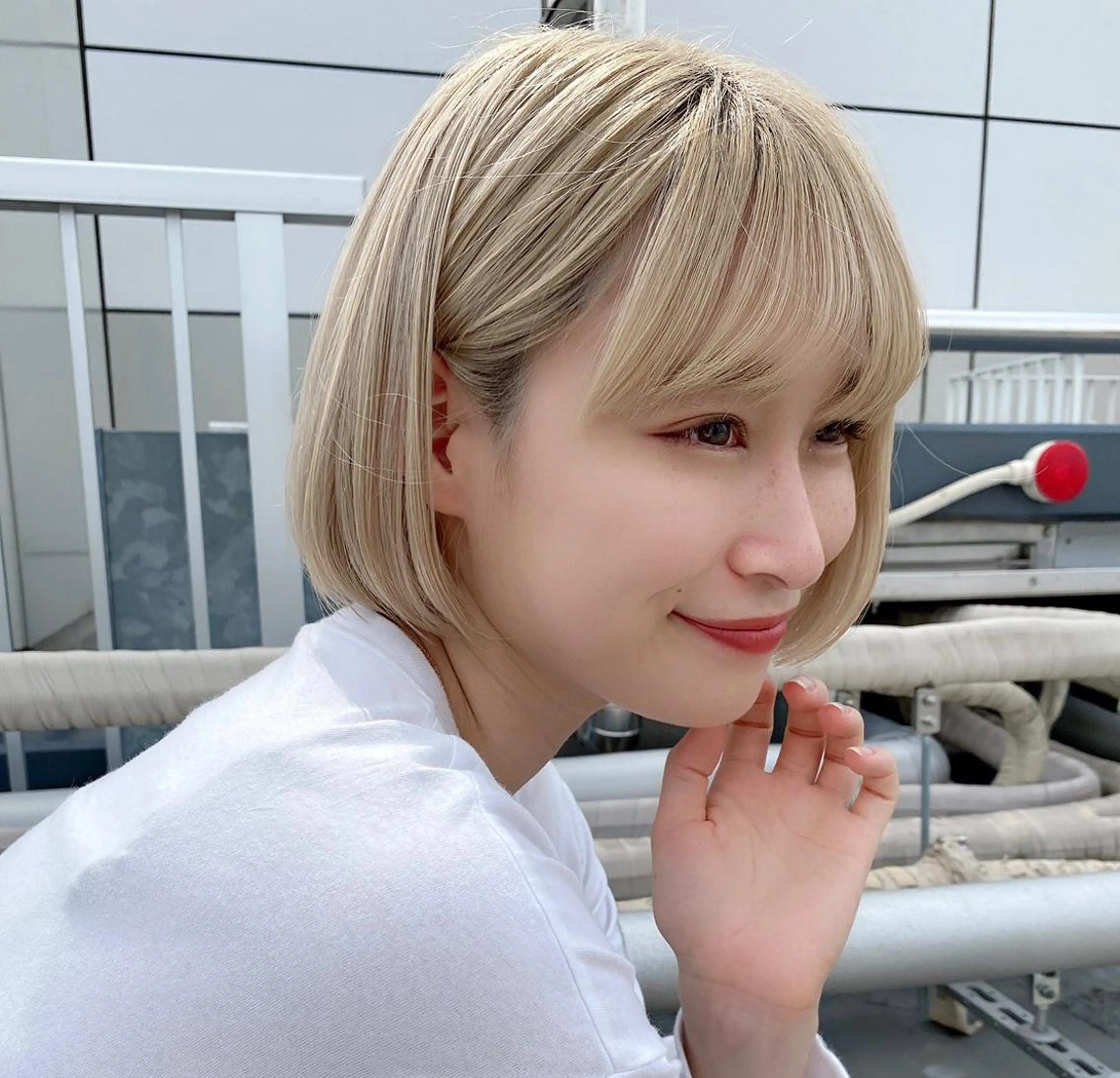 ショート 🤍透明感/韓国風 🤍サクラギヒトミのヘアスタイル